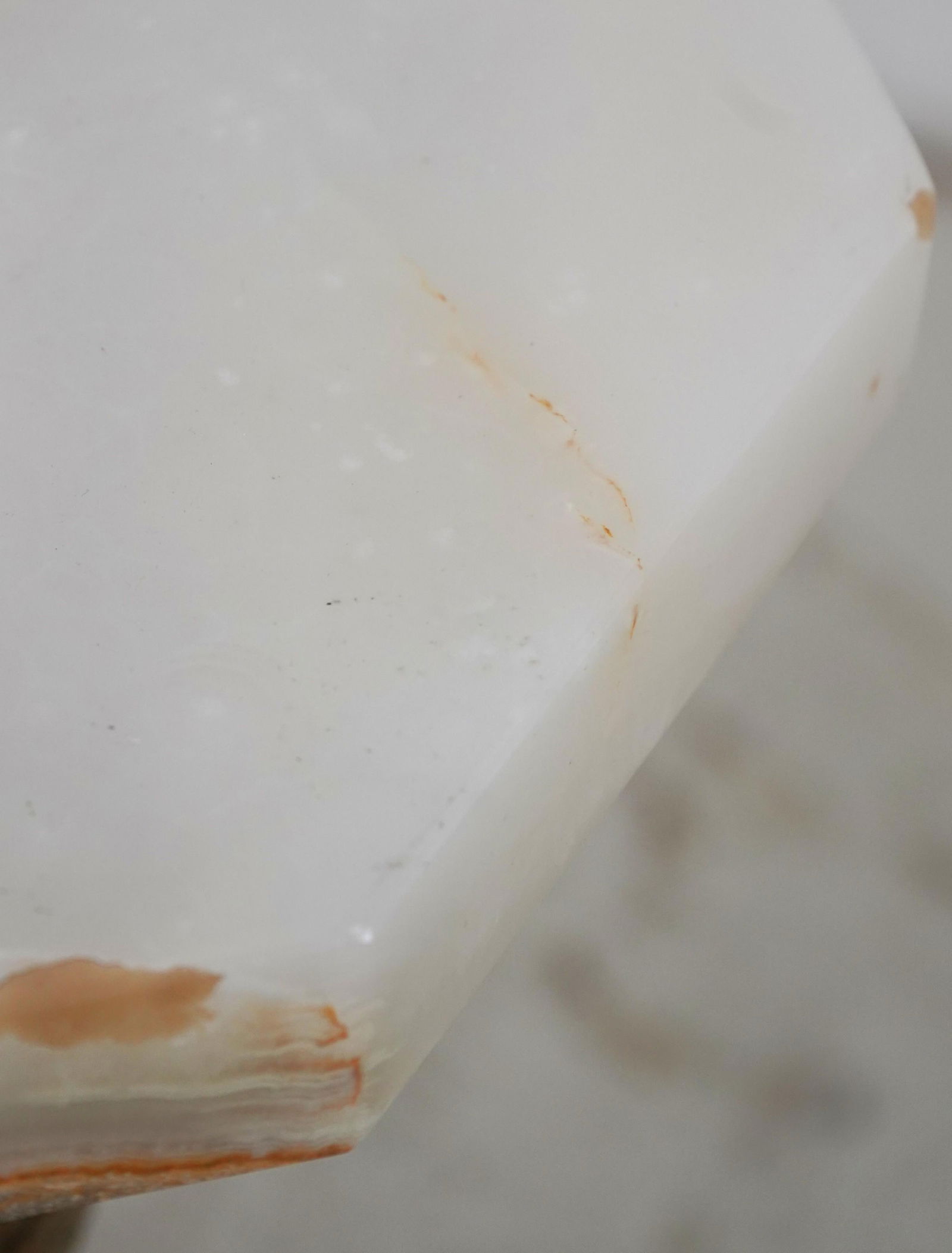 French Empire Onyx Marble Bronze Trim Pedestal - 3