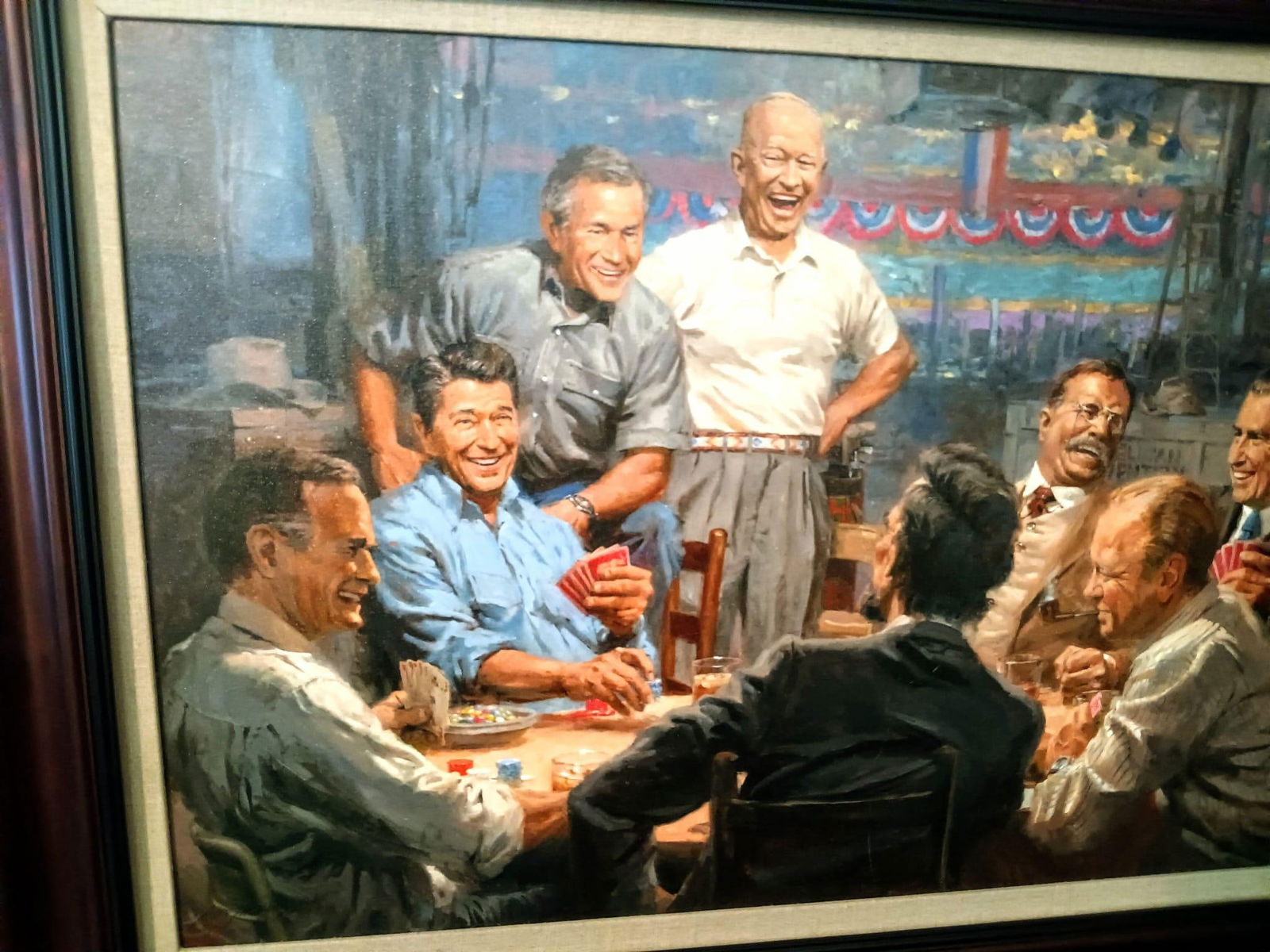 Celebrate American Leadership With the "Grand Ol' Gang" Framed Print Series 19 by Andy Thomas - 4