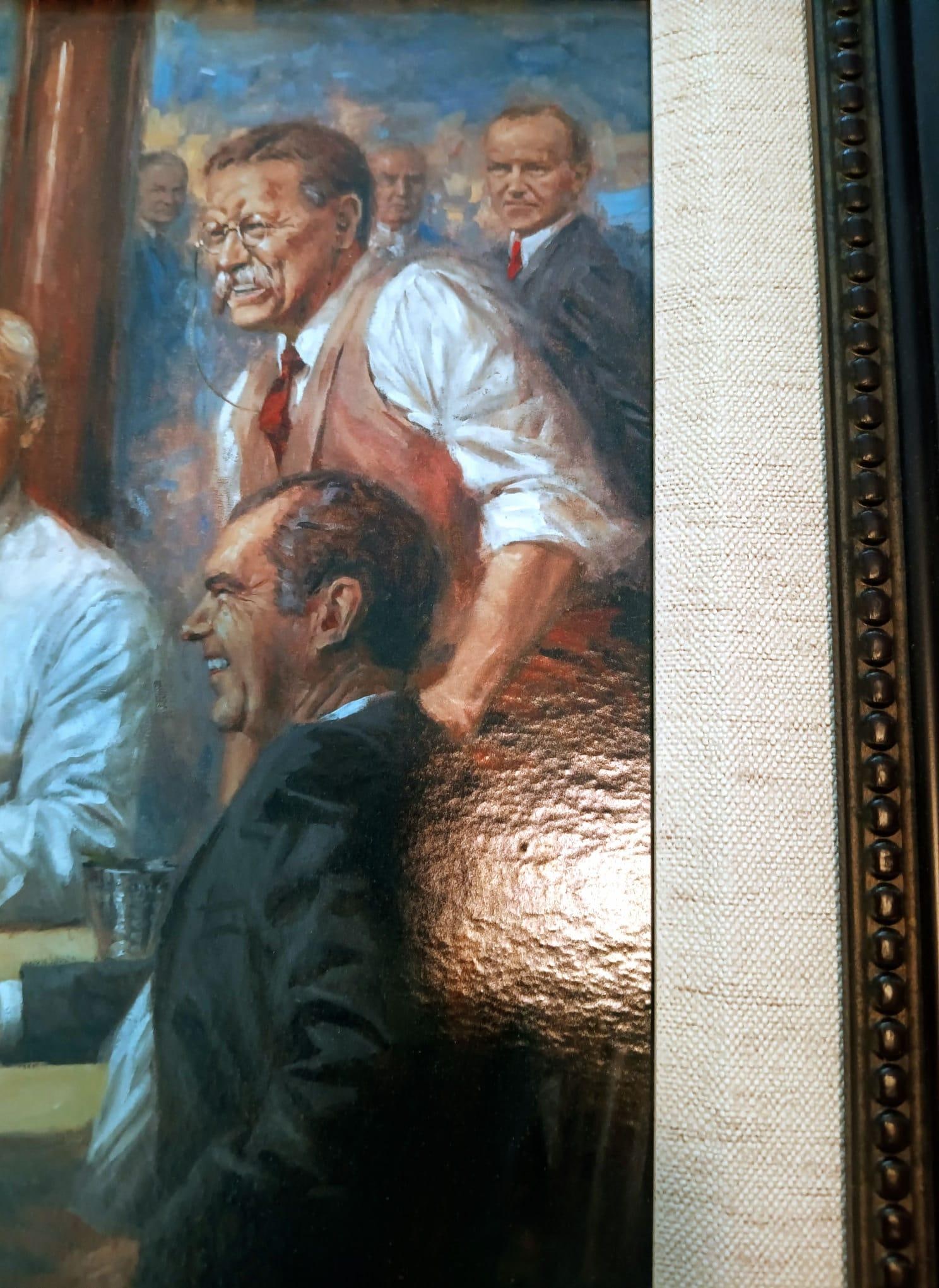 Celebrate American Leadership With the "Grand Ol' Gang" Framed Print Series 19 by Andy Thomas - 5