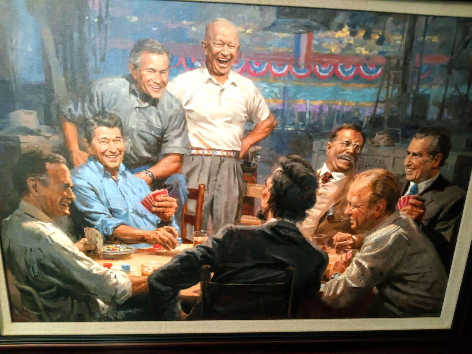 Celebrate American Leadership With the "Grand Ol' Gang" Framed Print Series 19 by Andy Thomas - 7