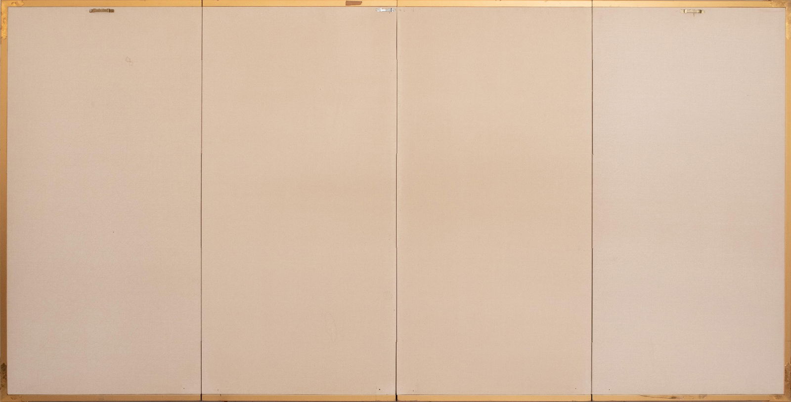 1970s ShÅwa Era Japanese Byobu Screen, "Autumn Landscape With River" - 16