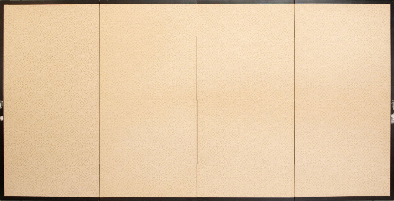 1970-1980s ShÅwa Era Japanese Silk Byobu Screen "The Tale of Genji" - 17