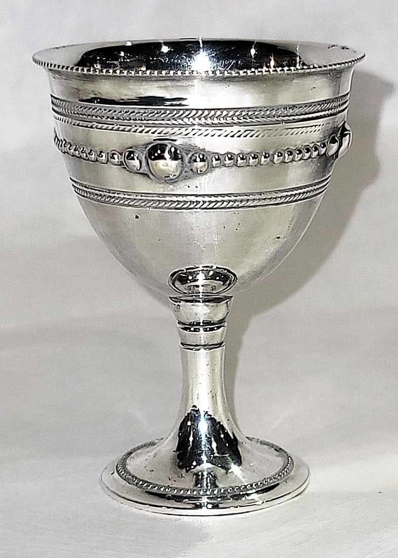 19c Silver Plate Egg Server - 4