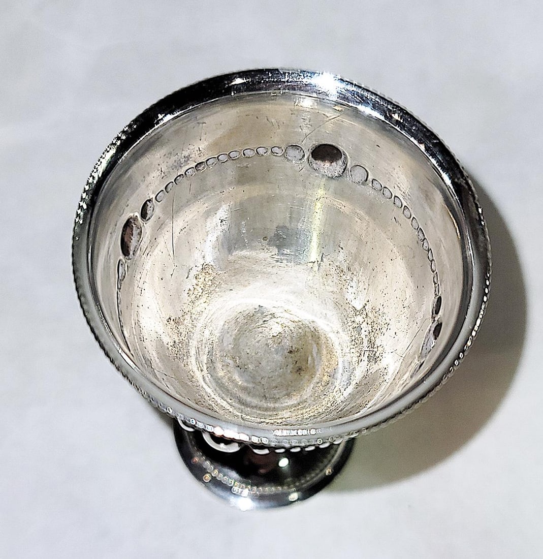 19c Silver Plate Egg Server - 6