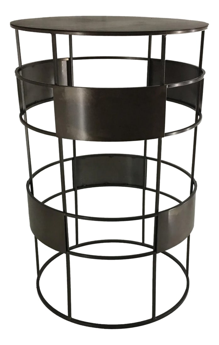 New Handmade Bistro High Table in Wrought Iron, Customizable (1 of 6)