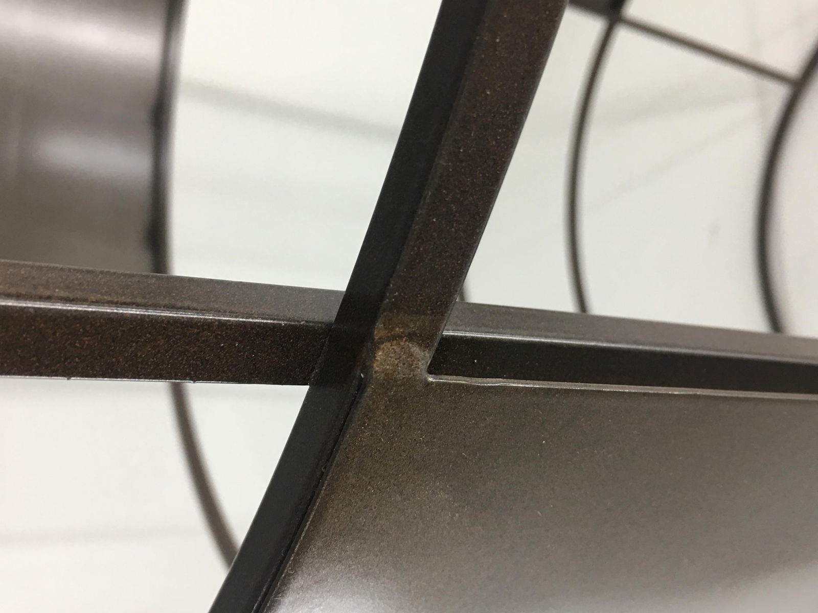 New Handmade Bistro High Table in Wrought Iron, Customizable - 6