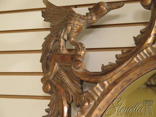 LaBARGE Large Carved Frame Mirror W Eagles Model #Lb-Lm2293 - 6