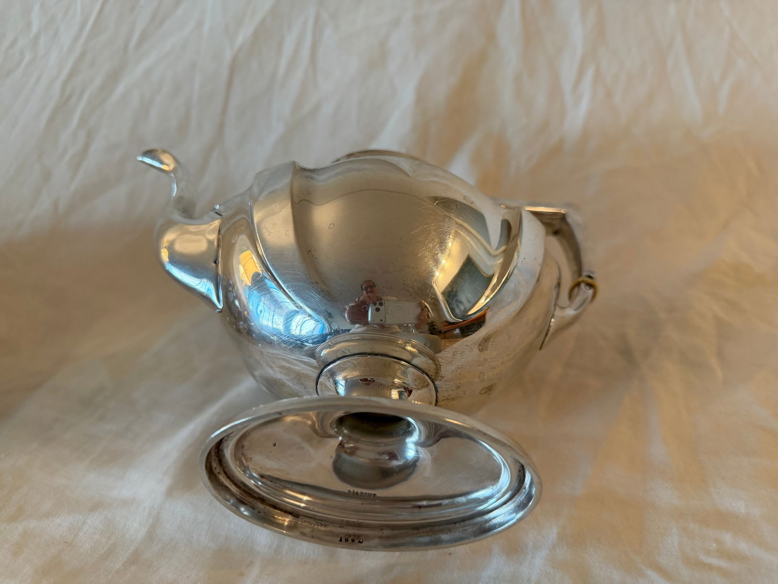 Early 20th Century Gorham Plymouth Sterling Silver 4-Piece Tea Set – 1566g - 11