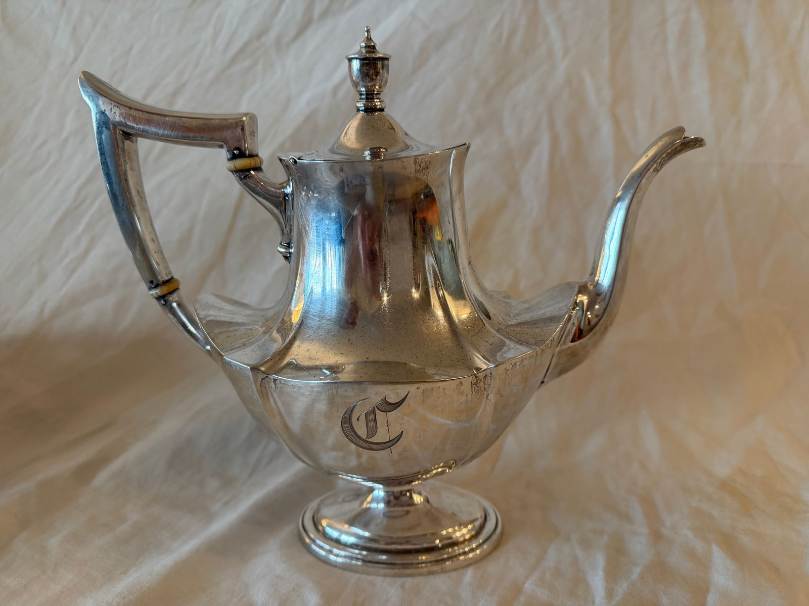 Early 20th Century Gorham Plymouth Sterling Silver 4-Piece Tea Set – 1566g - 2
