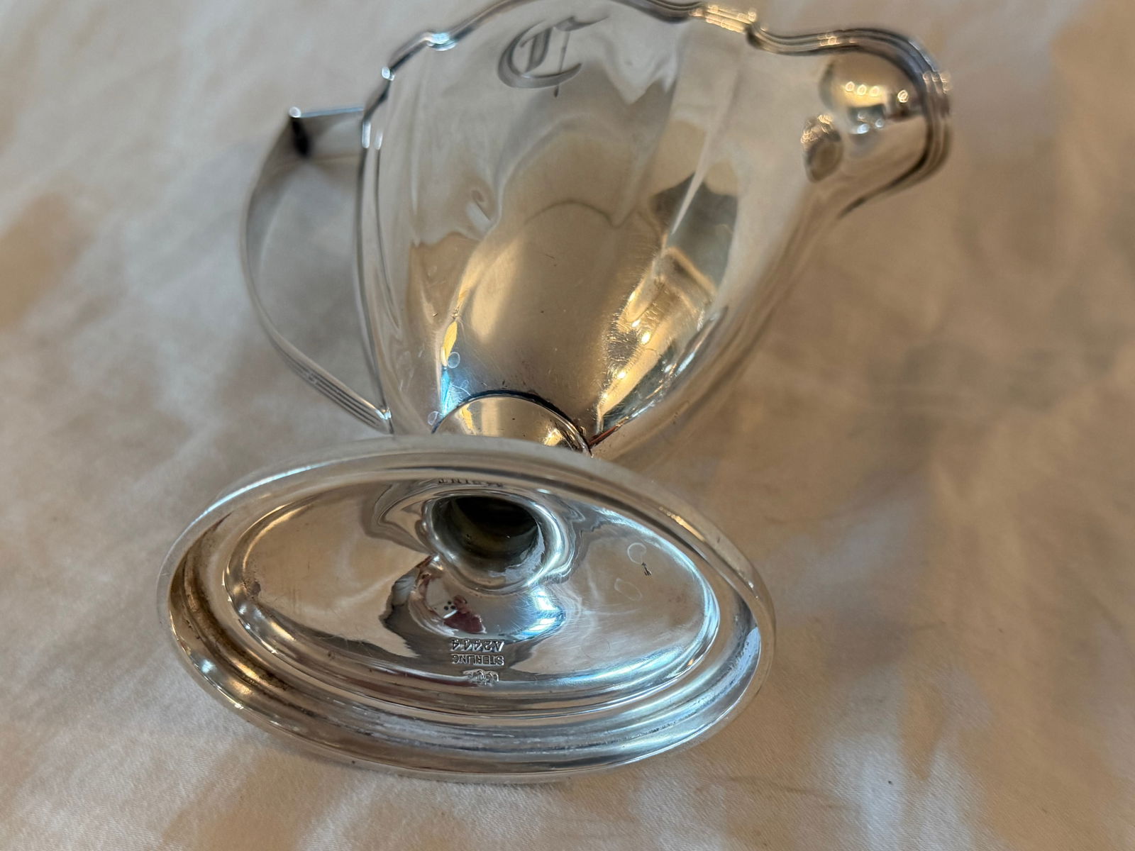 Early 20th Century Gorham Plymouth Sterling Silver 4-Piece Tea Set – 1566g - 3