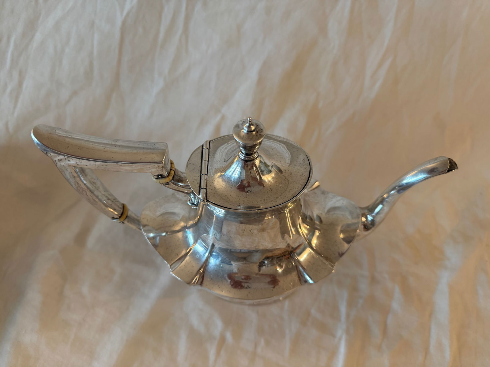 Early 20th Century Gorham Plymouth Sterling Silver 4-Piece Tea Set – 1566g - 7