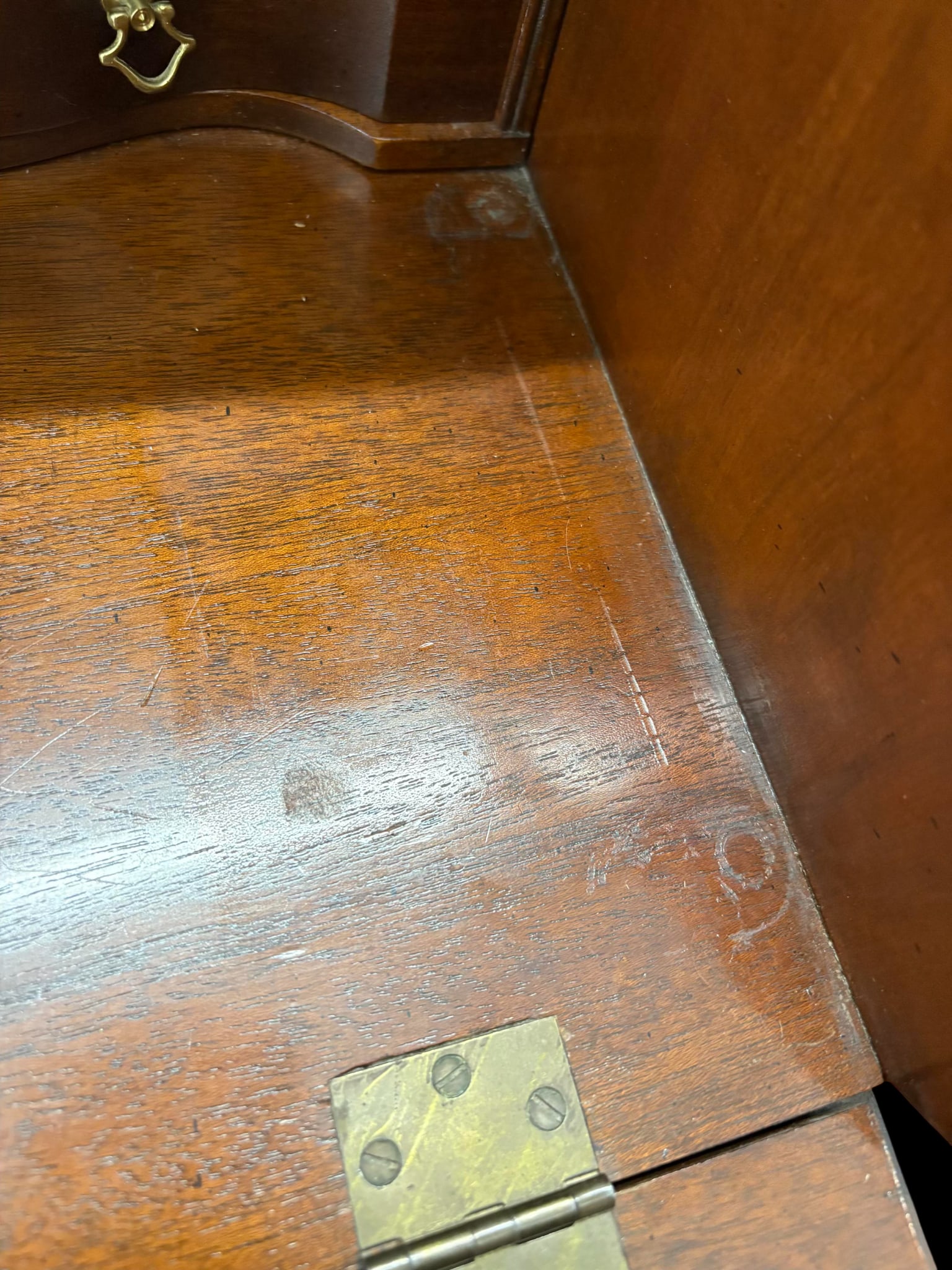 Late 20th Century Baker Furniture Historic Charleston Collection Secretary Desk - 12