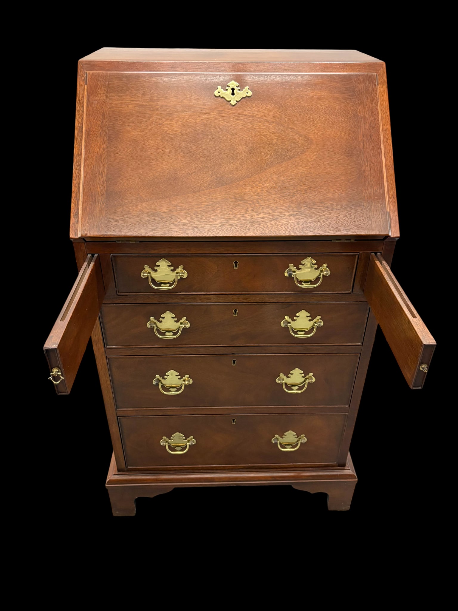 Late 20th Century Baker Furniture Historic Charleston Collection Secretary Desk - 7
