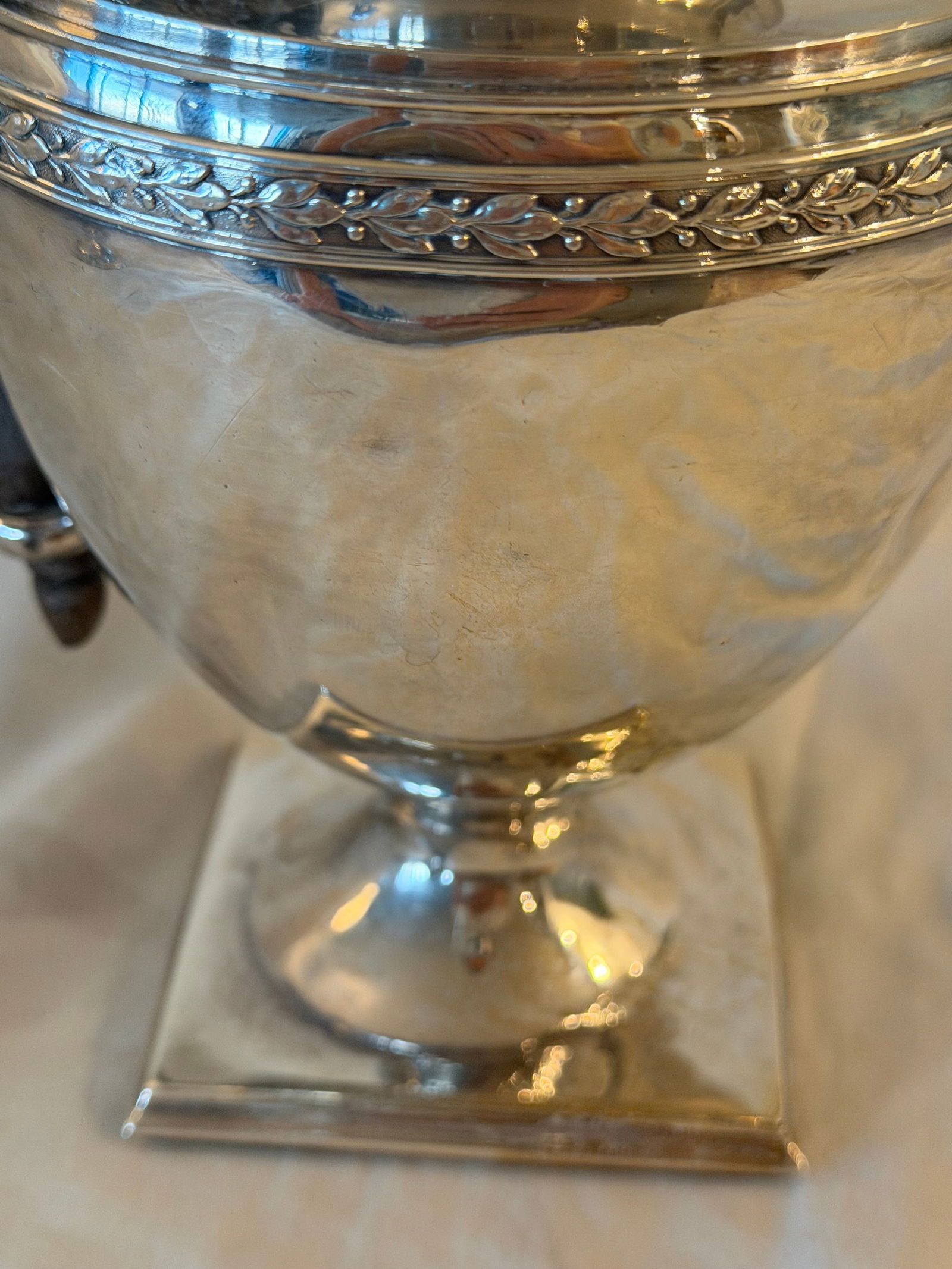 Late 19th Century French Sterling Silver Coffee/Tea Pot & Sugar Bowl – 2 Pieces - 5