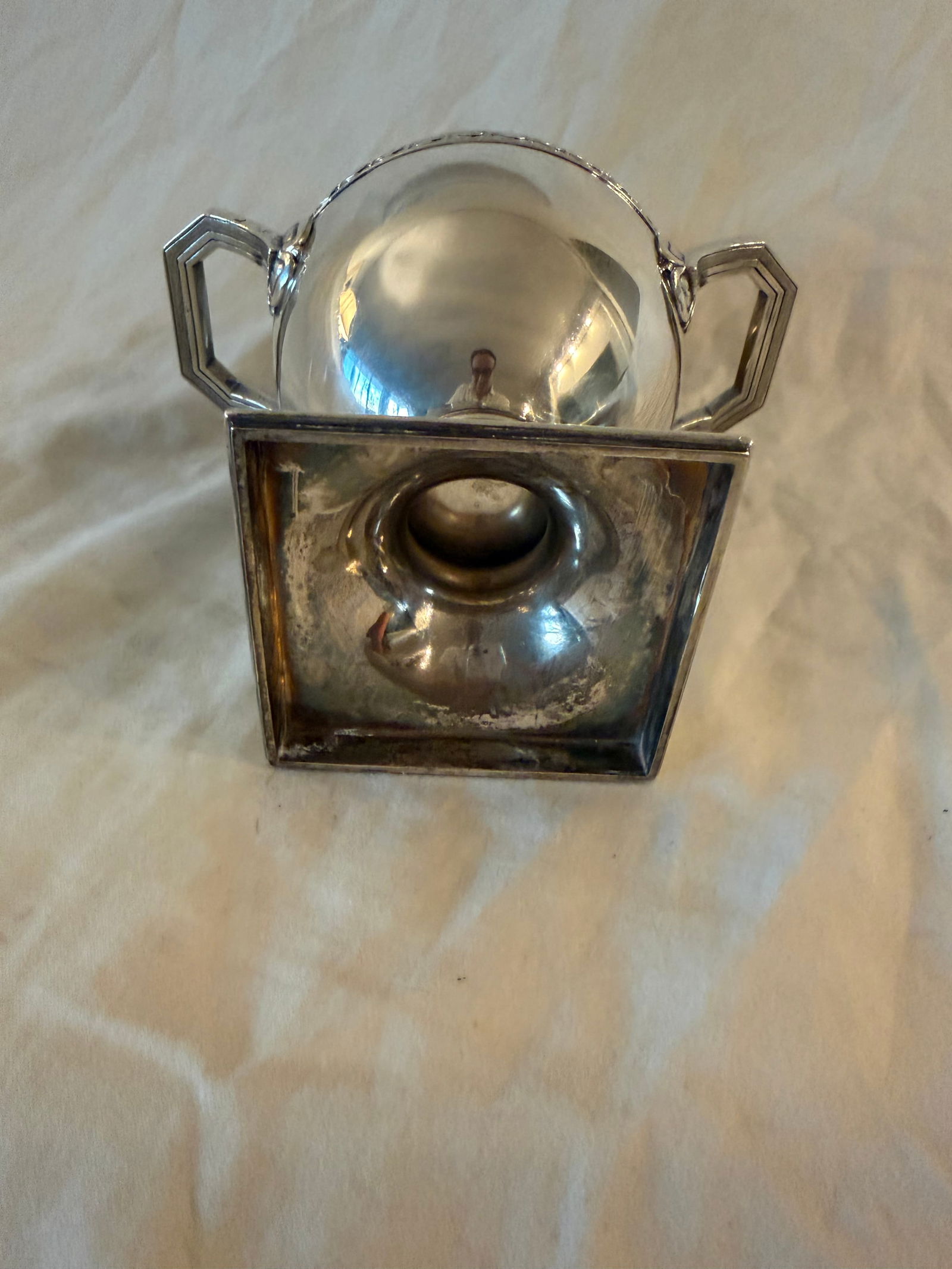 Late 19th Century French Sterling Silver Coffee/Tea Pot & Sugar Bowl – 2 Pieces - 8