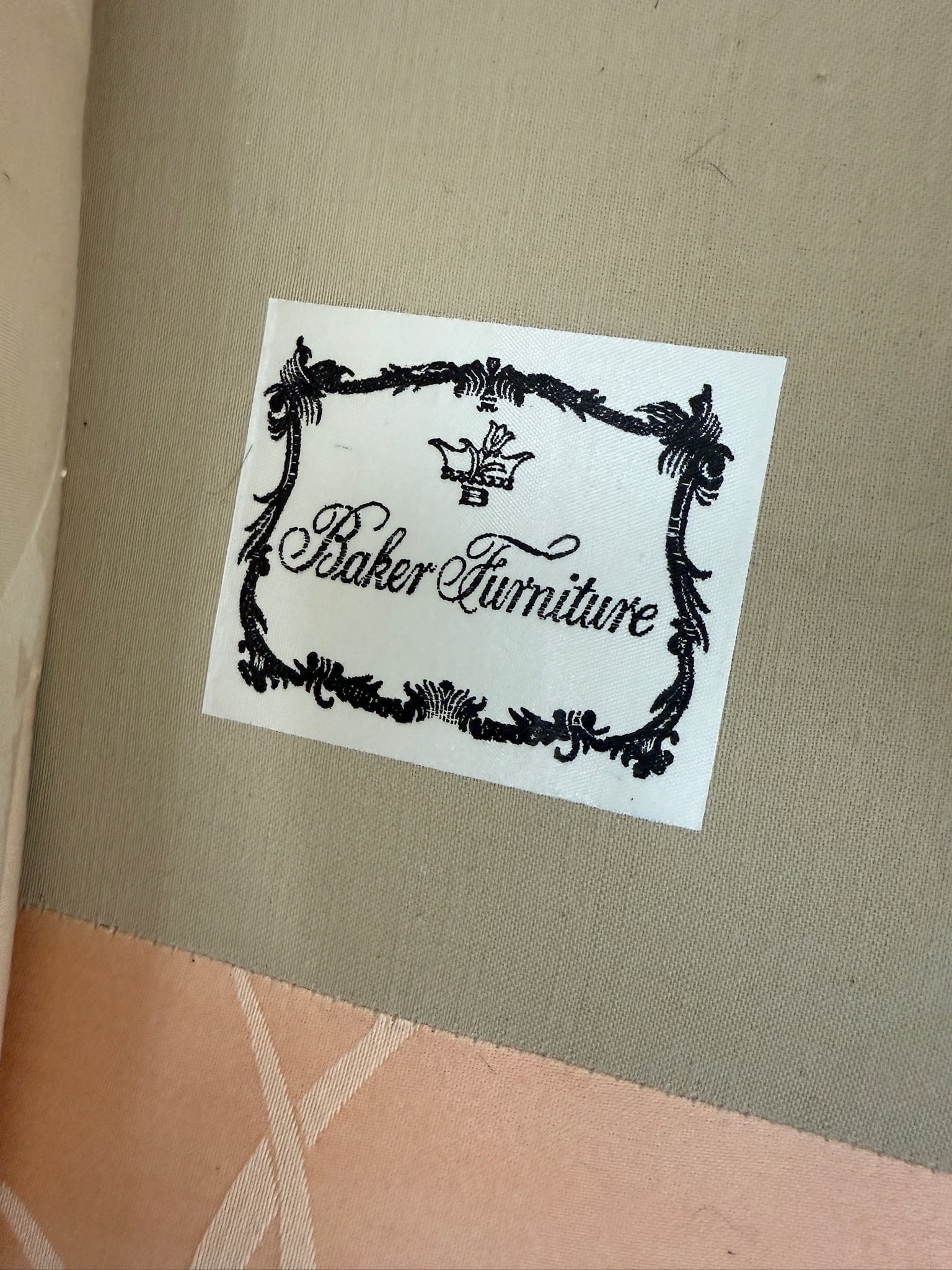 1950s Baker Furniture Co. Barrel Chairs on Caster Wheels - A Pair - 16