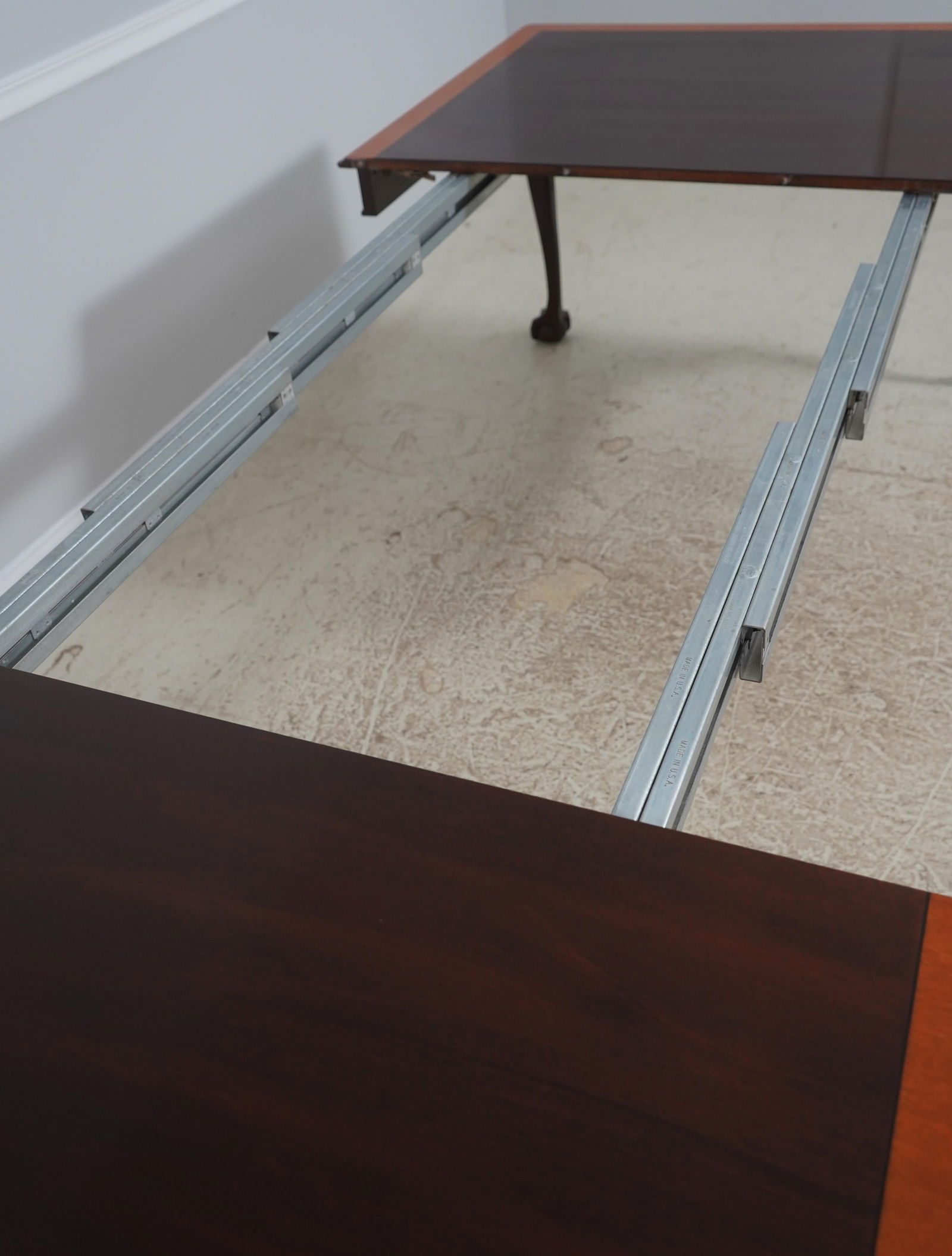 Stickley Clawfoot Mahogany Dining Room Table & Chairs Set - 5