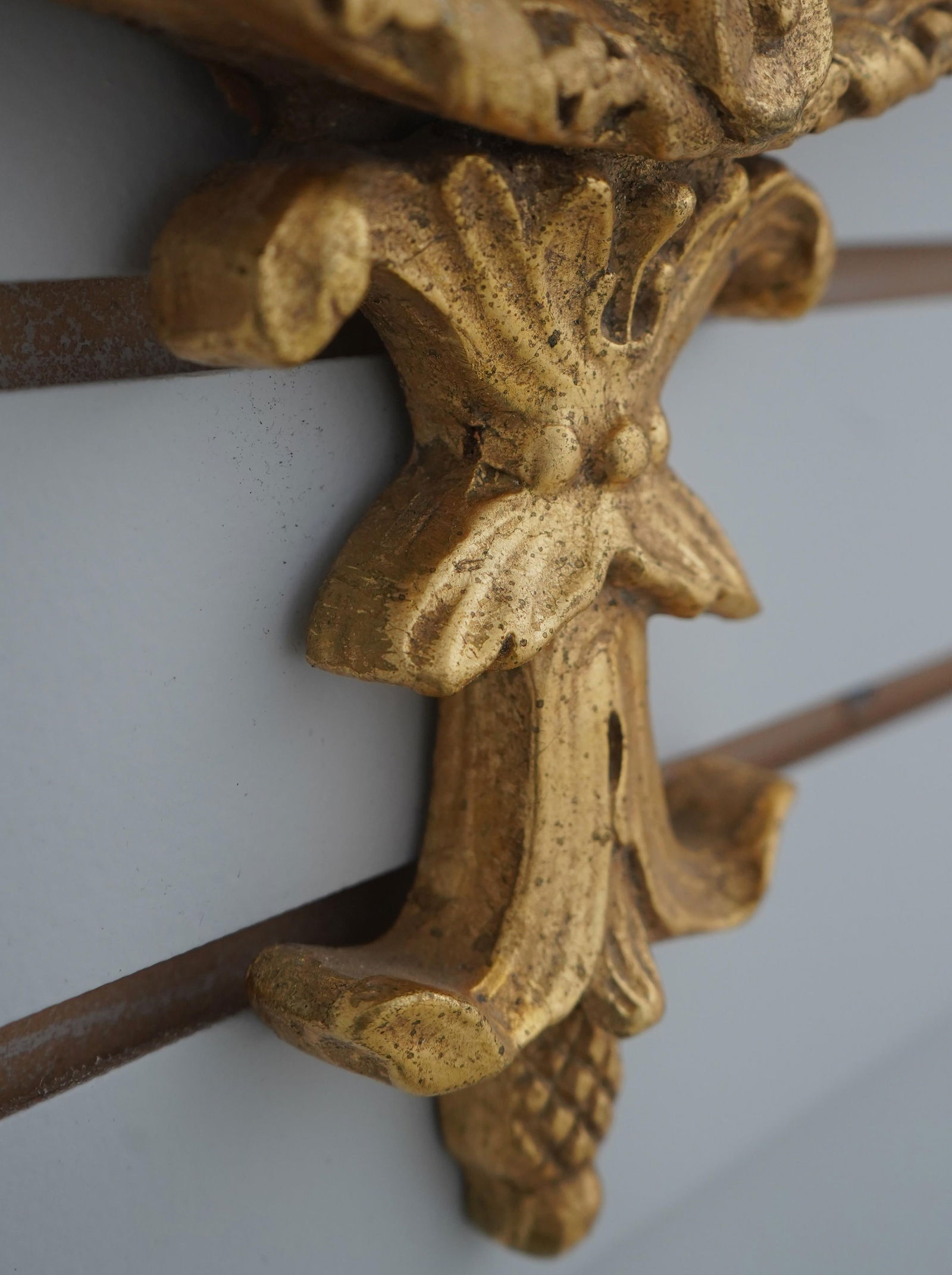 Friedman Brothers Gold Framed Candelabra Mirror - 3