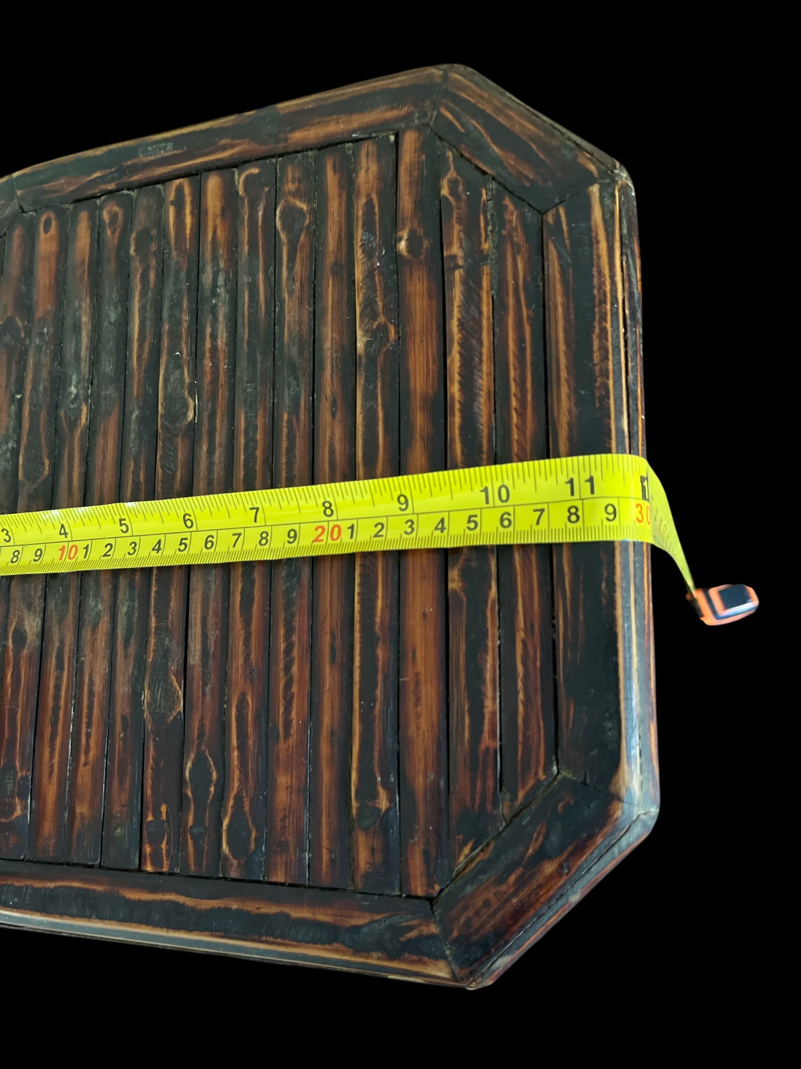 Vintage Bamboo Pedestal Plinth / Display Stand - 8