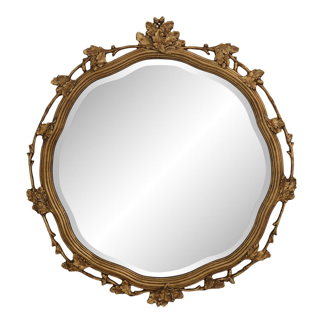 Friedman Brothers Model 1446b George III Giltwood "˜Round' Hanging Mirror (1 of 10)