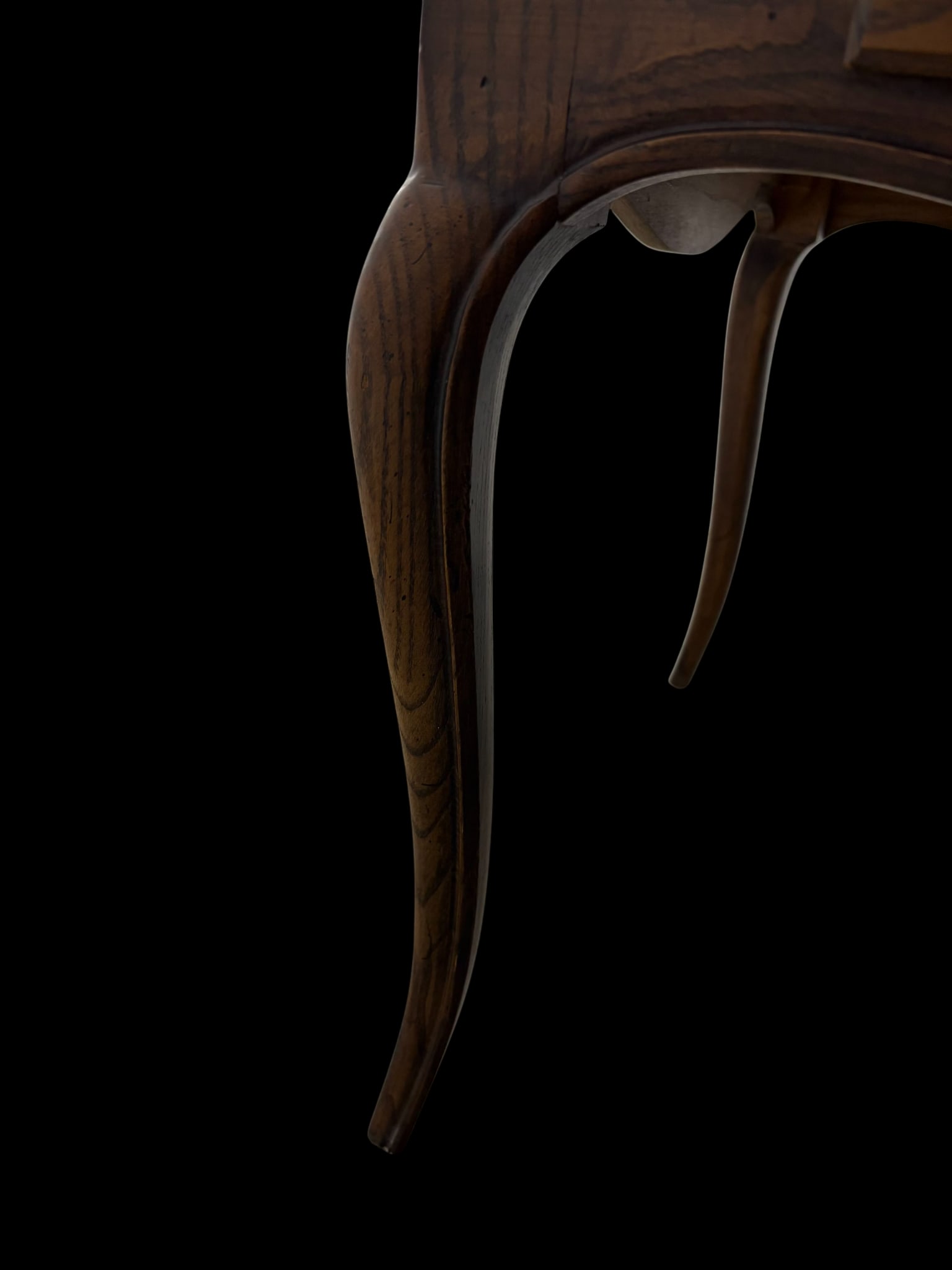 Late 20th Century Henredon Four Centuries Collection Distressed Red Oak Square Side Table With Drawe - 11