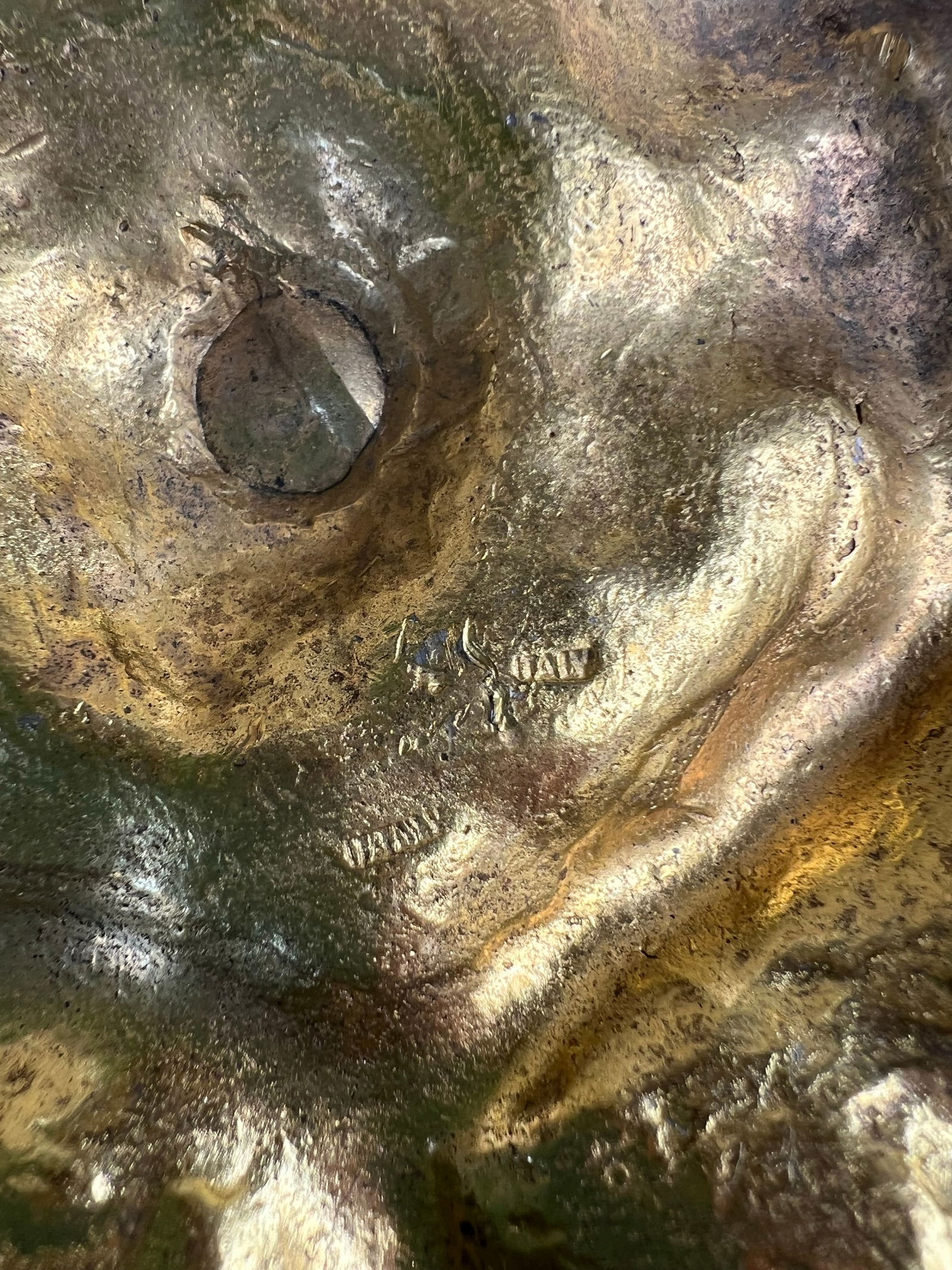 Antique Figaro Metal Glass, Perfume Bottles Pair - 9