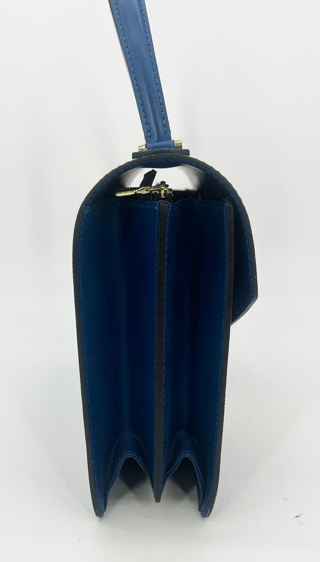 Mid 20th Century Louis Vuitton Blue Epi Concorde Bag - 2