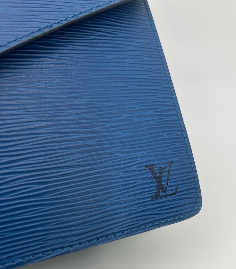 Mid 20th Century Louis Vuitton Blue Epi Concorde Bag - 8