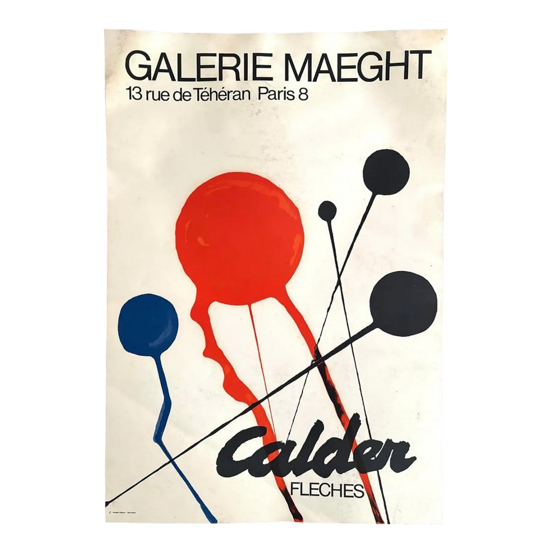 Alexander Calder - Fleche 'Galerie Maeght', 1970 - Lithographic Poster (1 of 3)