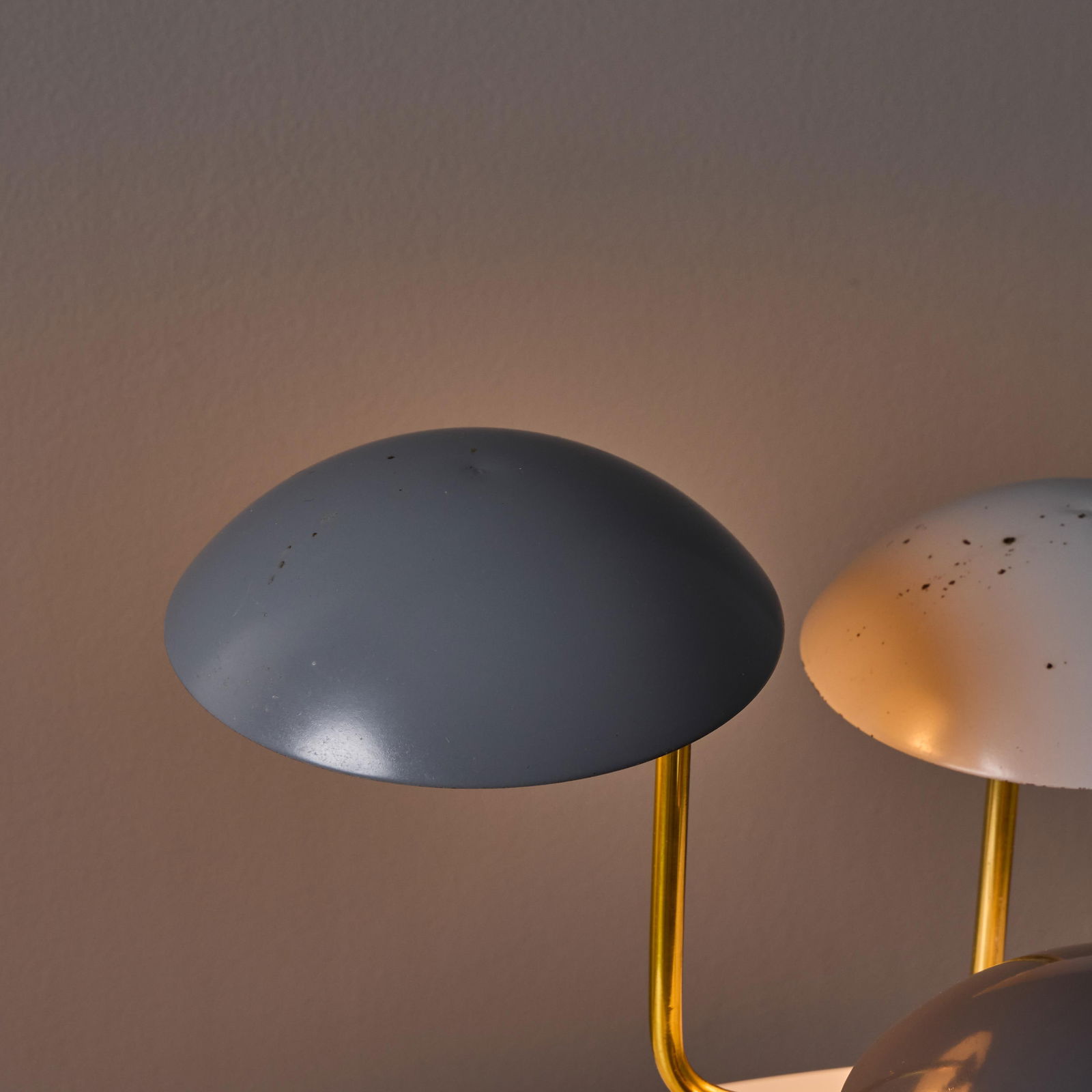 1950s Gino Sarfatti Tricolore Grey Table Lamp for Arteluce - 10