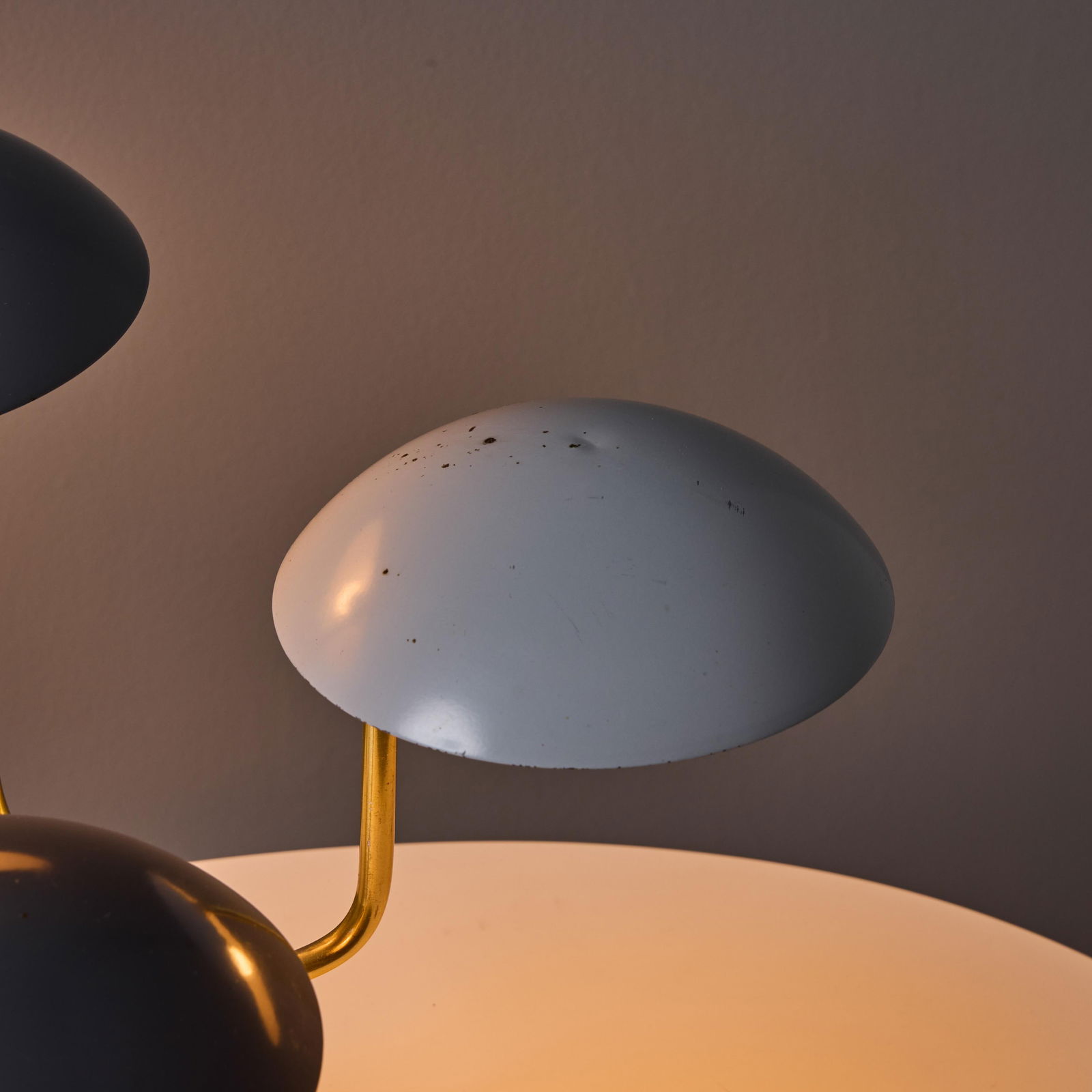 1950s Gino Sarfatti Tricolore Grey Table Lamp for Arteluce - 13