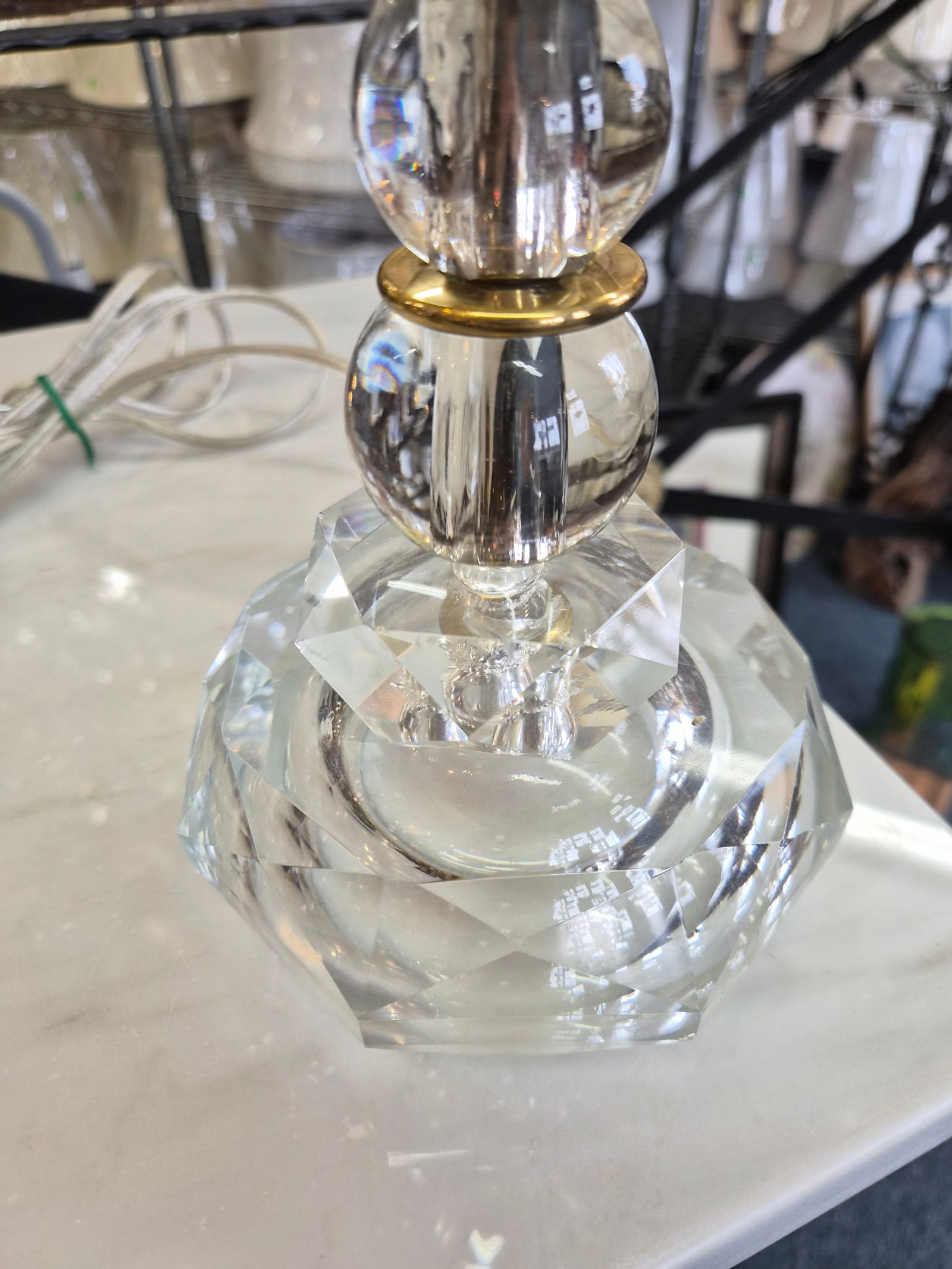 1960s St. Clair Paperweight Glass Company Lamp - 3
