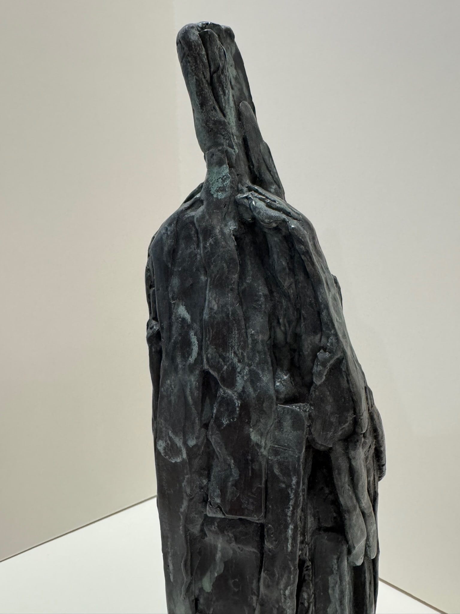 Mid 20th Century Larry Mohr Bronze Abstract Figurative Sculpture on Marble Base | Signed Estate Piec - 11