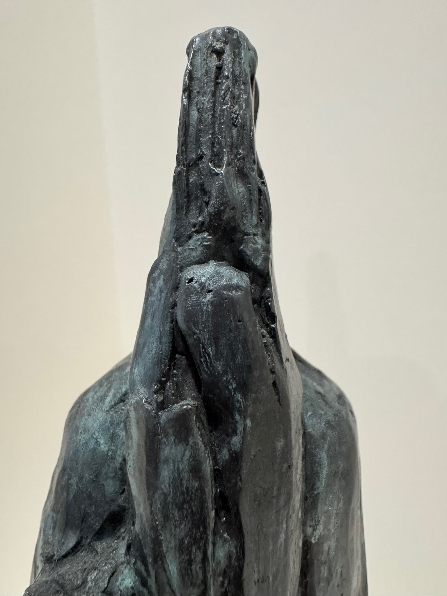 Mid 20th Century Larry Mohr Bronze Abstract Figurative Sculpture on Marble Base | Signed Estate Piec - 13