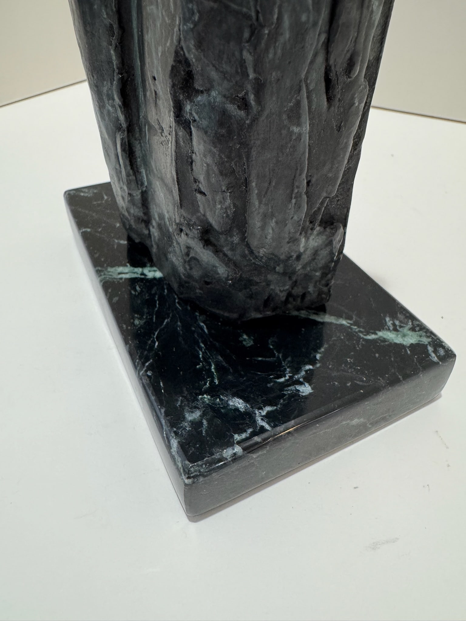 Mid 20th Century Larry Mohr Bronze Abstract Figurative Sculpture on Marble Base | Signed Estate Piec - 14