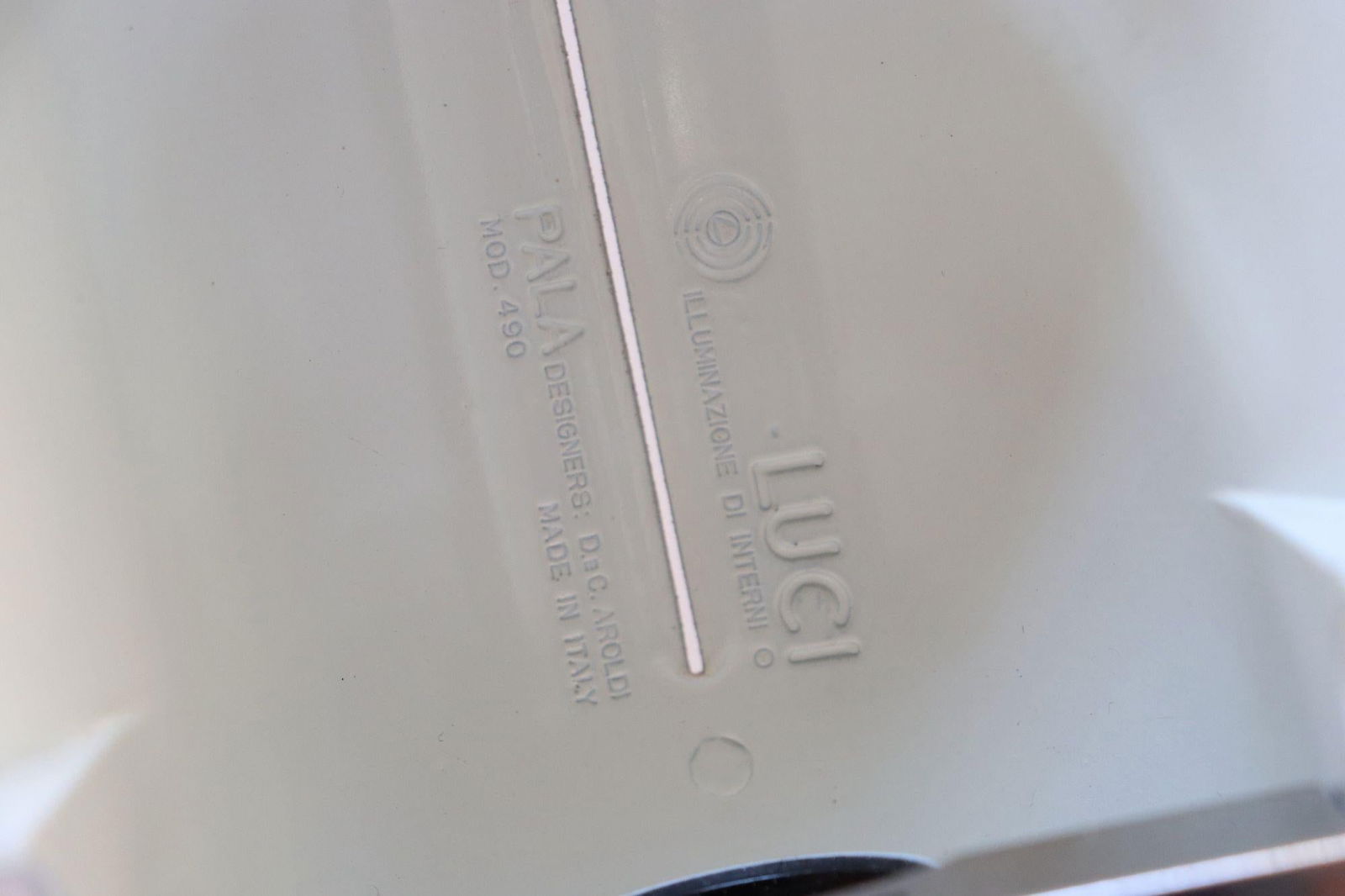 Pair of Vintage Italian "Pala" Wall Scones by Danilo & Corrado Aroldi for Luci - 18