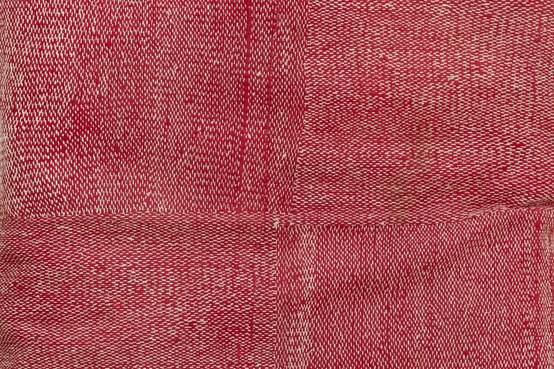 Antique Multicolor Confetti Saami Floor Cushion - 4