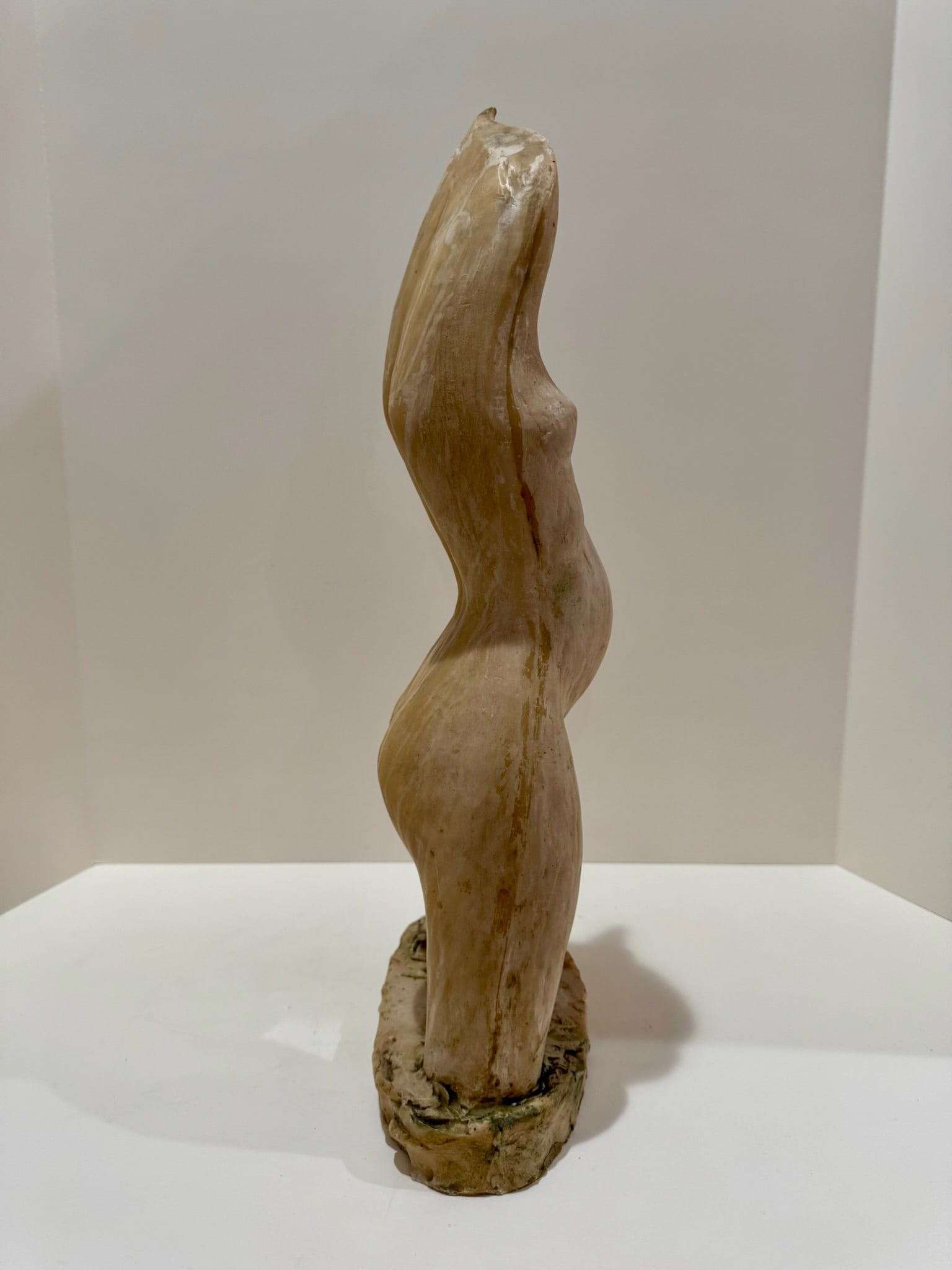 1960s Larry Mohr Signed Resin Figurative Sculpture Abstract Female Form Modernist Torso - 5