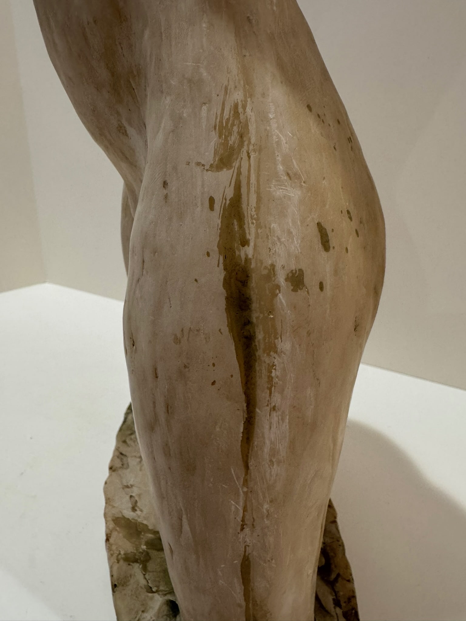 1960s Larry Mohr Signed Resin Figurative Sculpture Abstract Female Form Modernist Torso - 8
