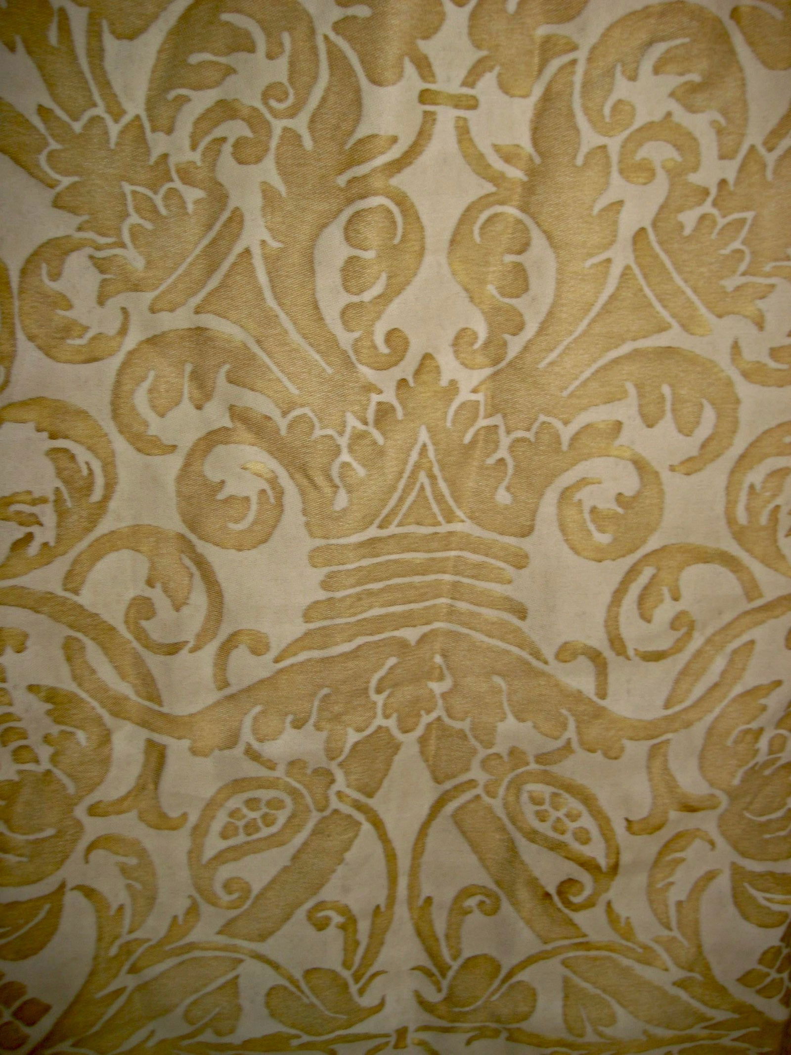 Vintage Fortuny Ucelli Curtain-Drapery Panel - 6