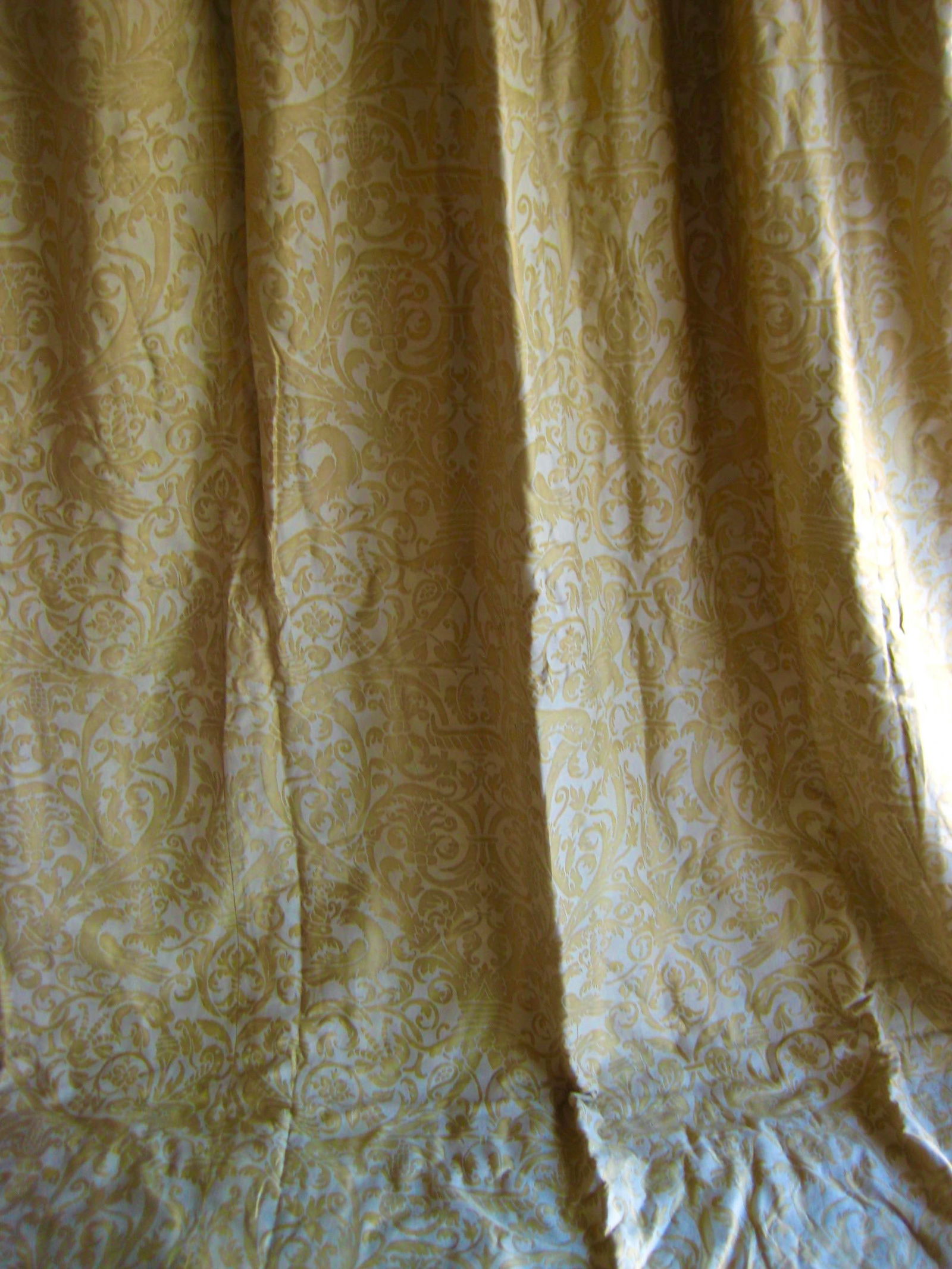 Vintage Fortuny Ucelli Curtain-Drapery Panel - 7