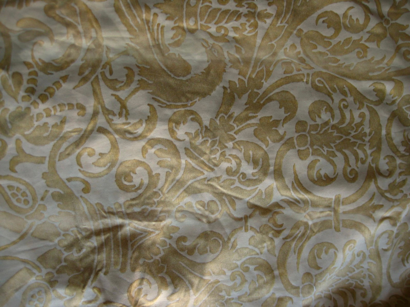 Vintage Fortuny Ucelli Curtain-Drapery Panel - 8