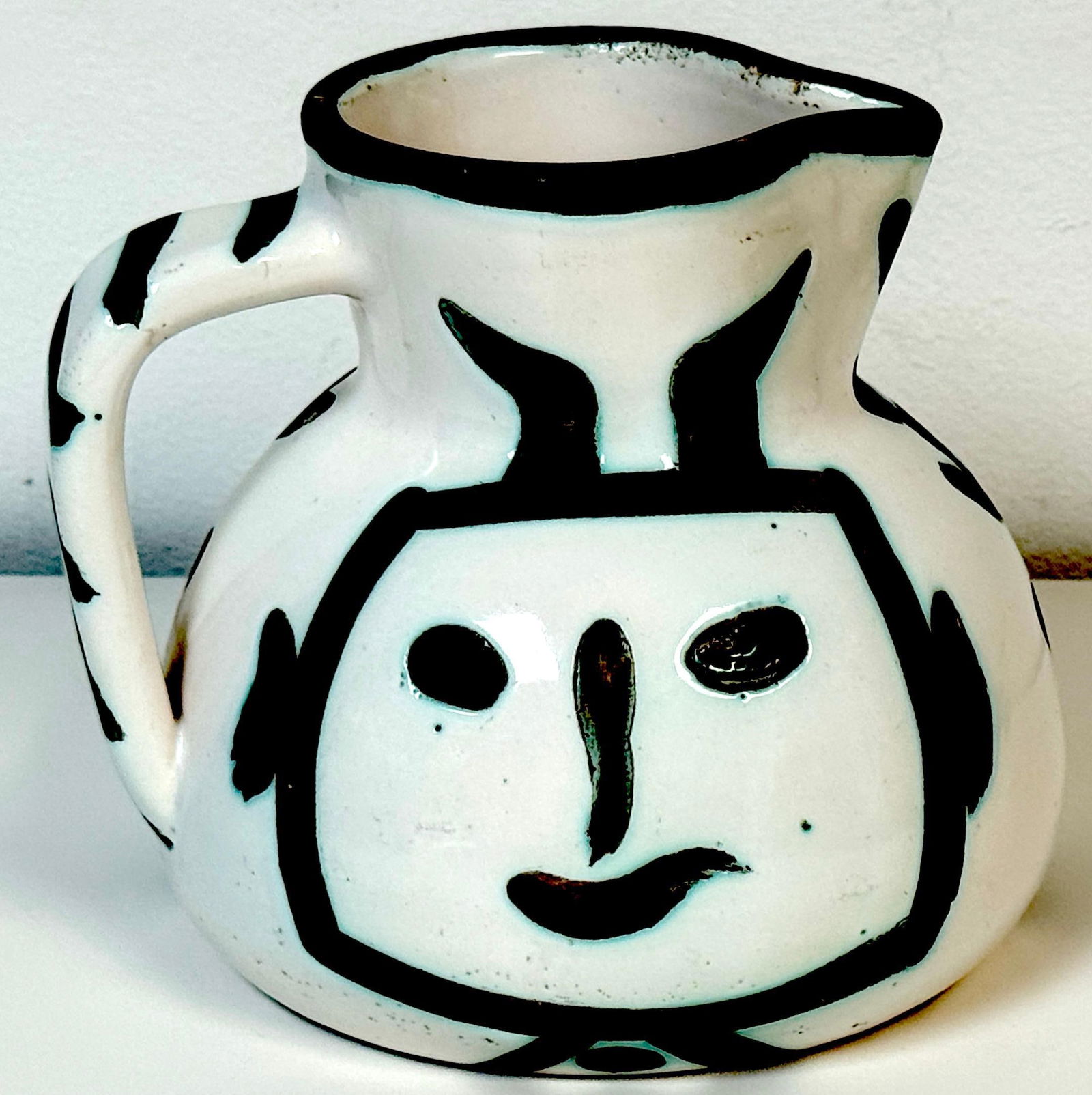 Pablo Picasso, Visage noir (Black Face Pitcher), Madoura, 1953 - 15