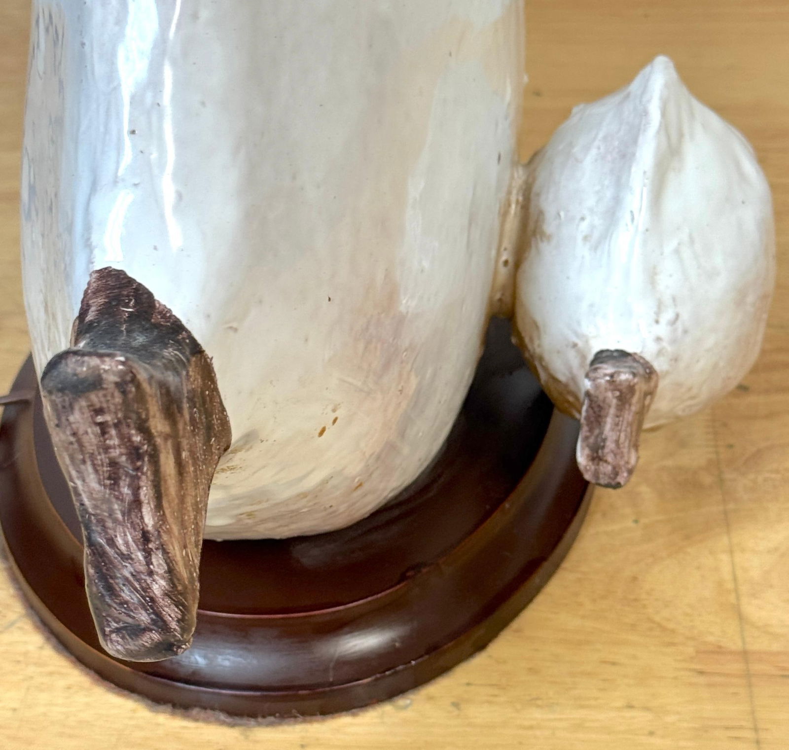 Italian Pottery Fish Lamp by Ivo De Santis for Gli Etruschi, Florence, Large - 3