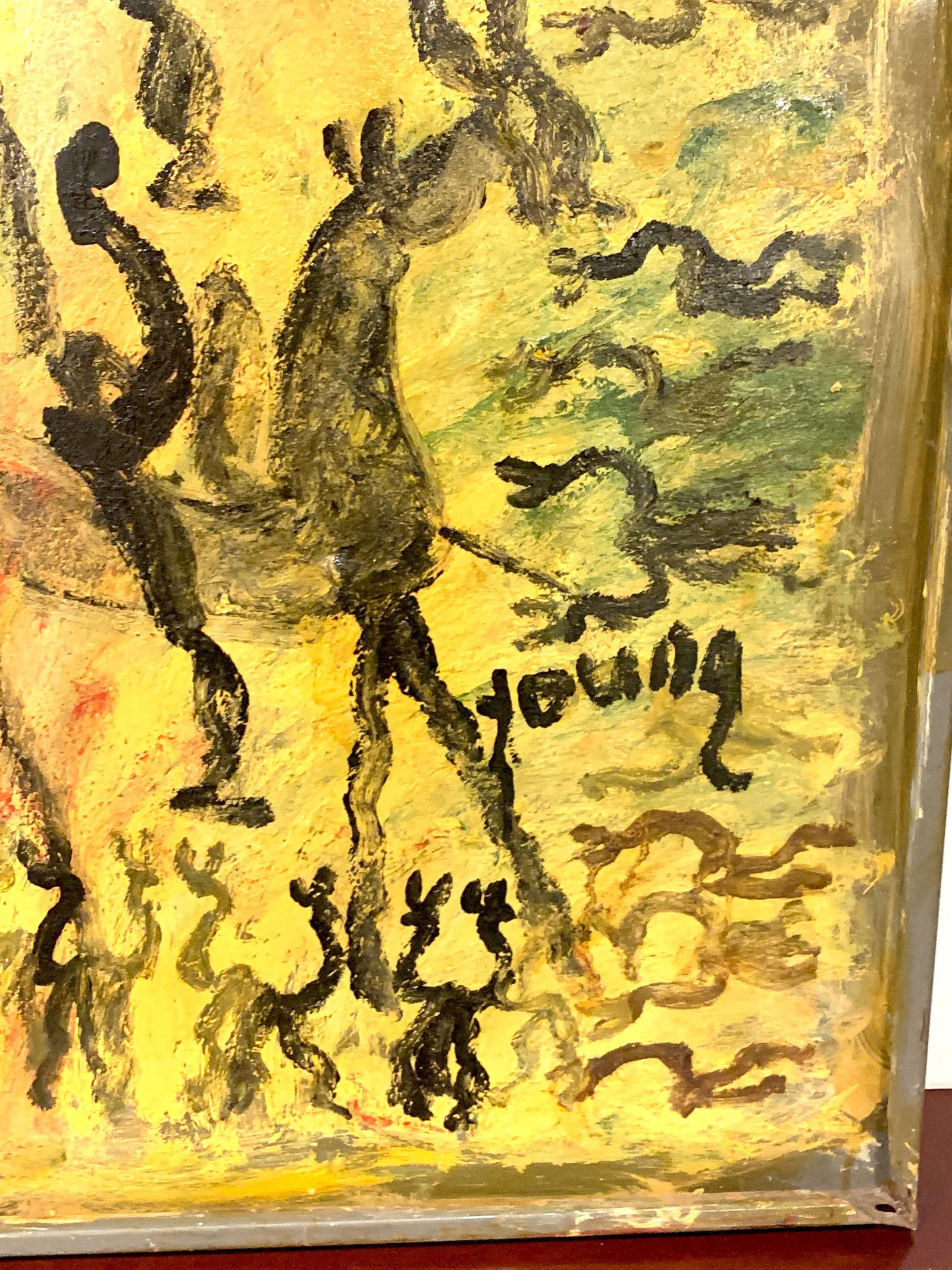 Freedom Warriors on Horseback' by Purvis Young - 12