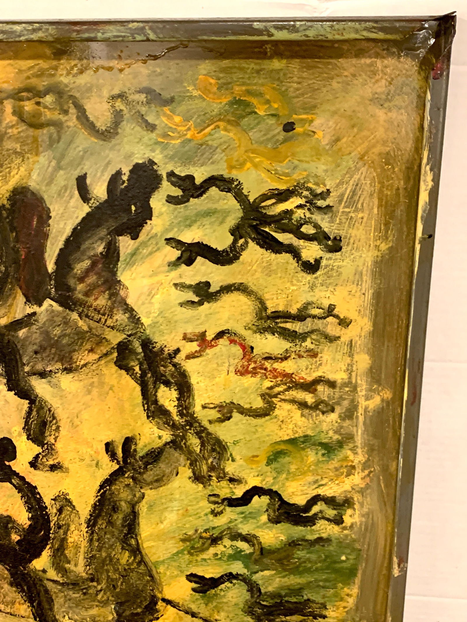 Freedom Warriors on Horseback' by Purvis Young - 16