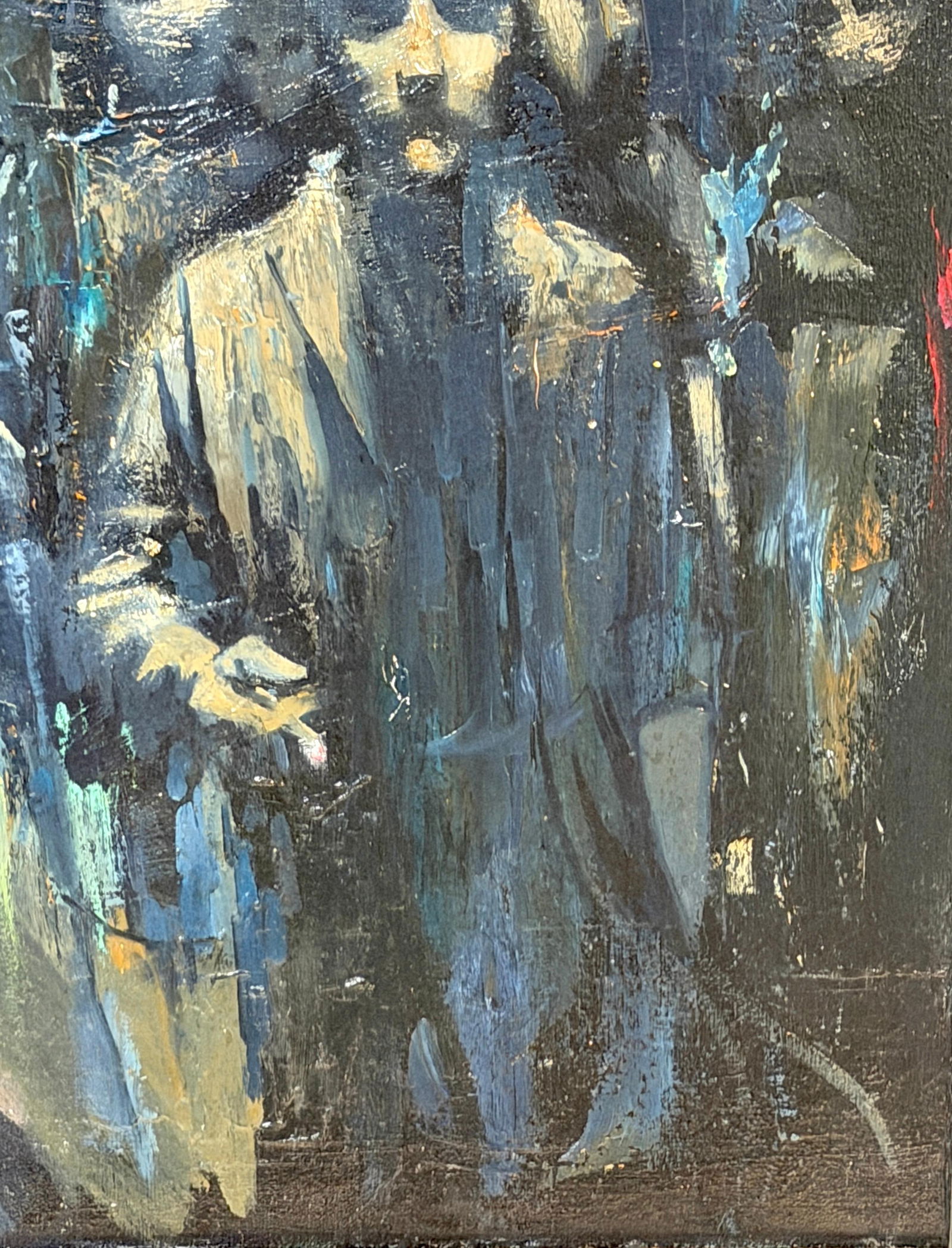 Soviet Leningrad Street Scene by Shalaev, Dated 1989 - 14