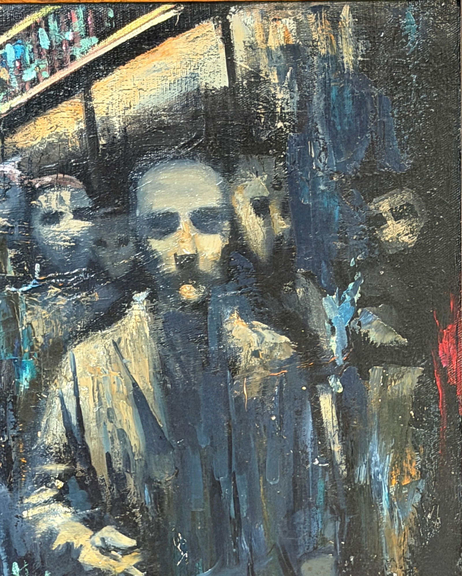 Soviet Leningrad Street Scene by Shalaev, Dated 1989 - 15