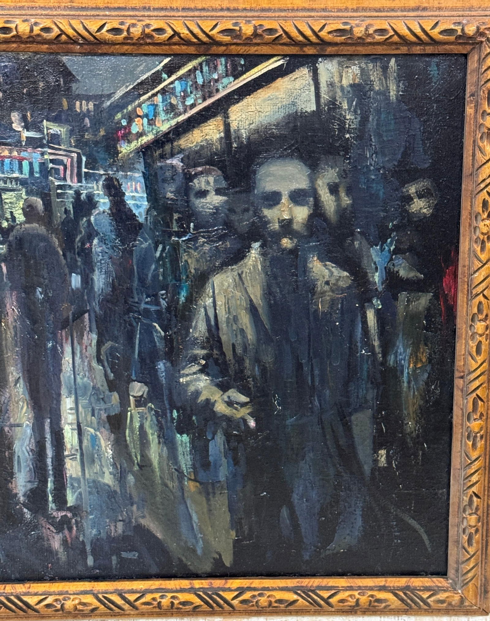 Soviet Leningrad Street Scene by Shalaev, Dated 1989 - 8