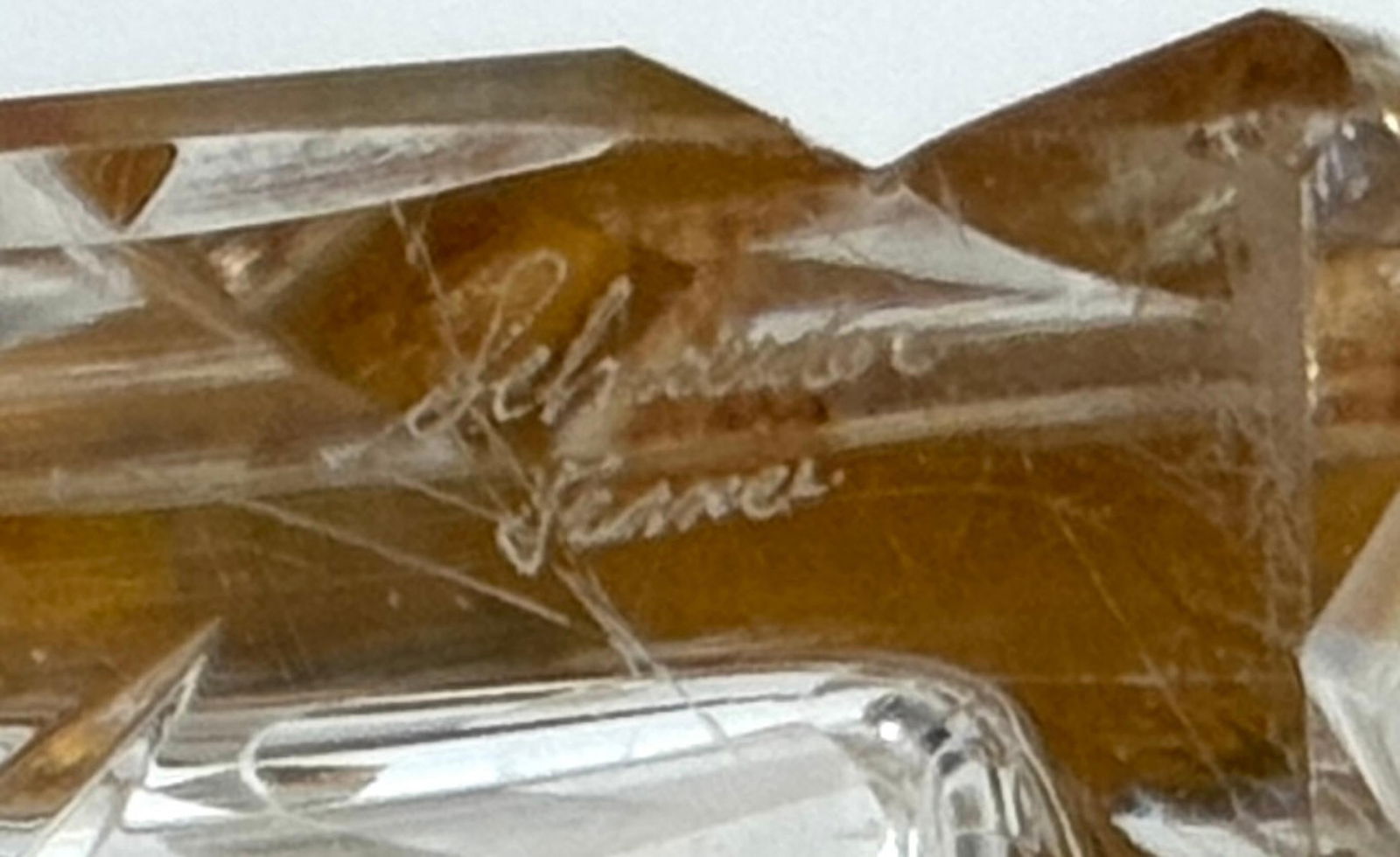 Charles X Style French Ormolu Optic Cut Crystal Box, Signed Lehmann France - 5